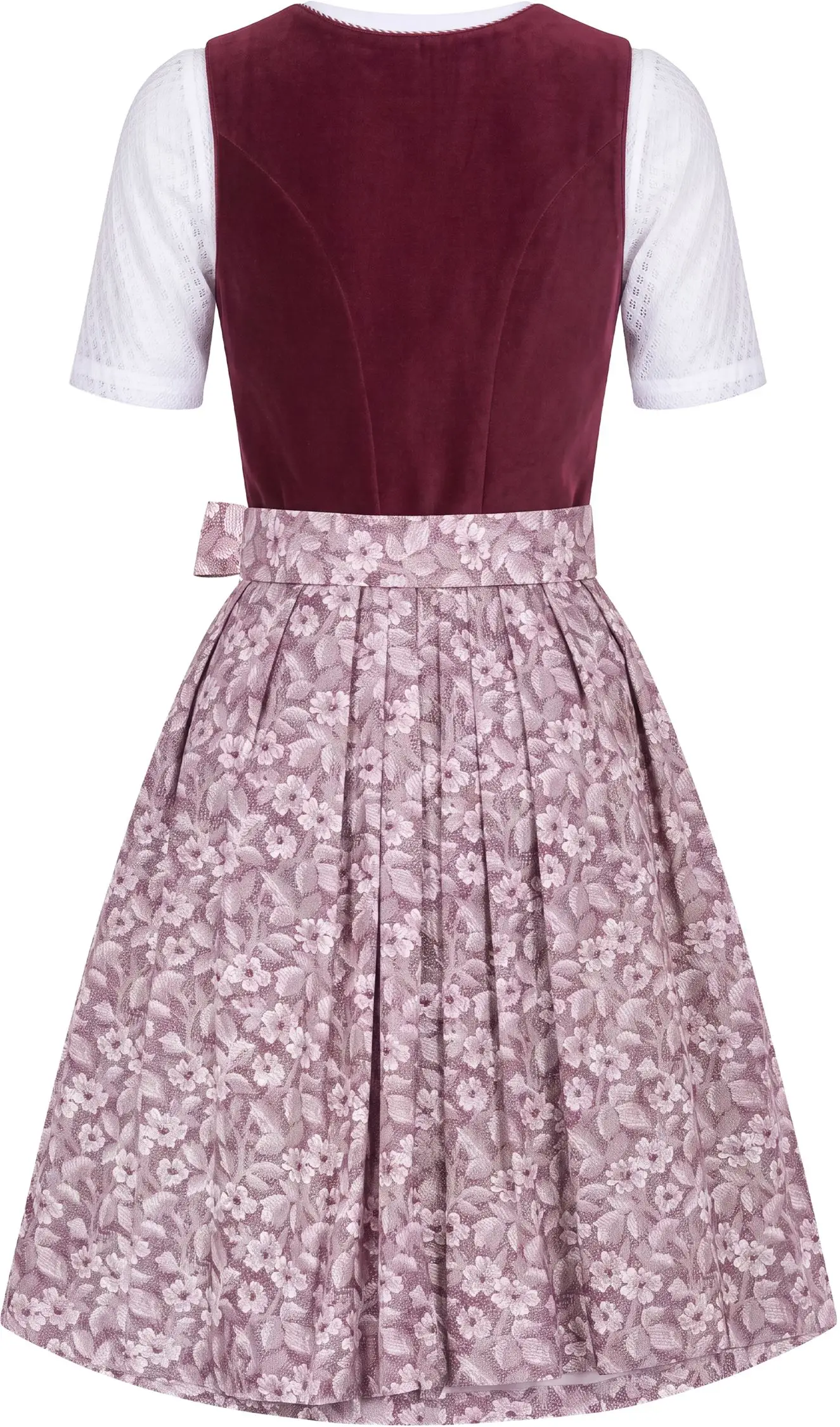Kinderdirndl von Bergweiss in Beere Bergweiss Kinderdirndl in Beere