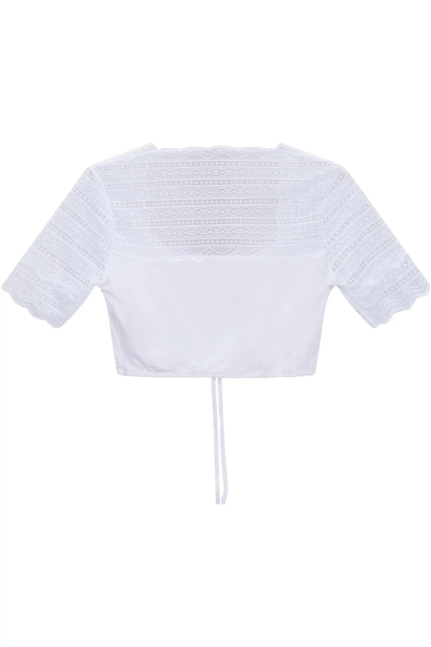 Dirndlbluse Emilia von My Choice in Weiß