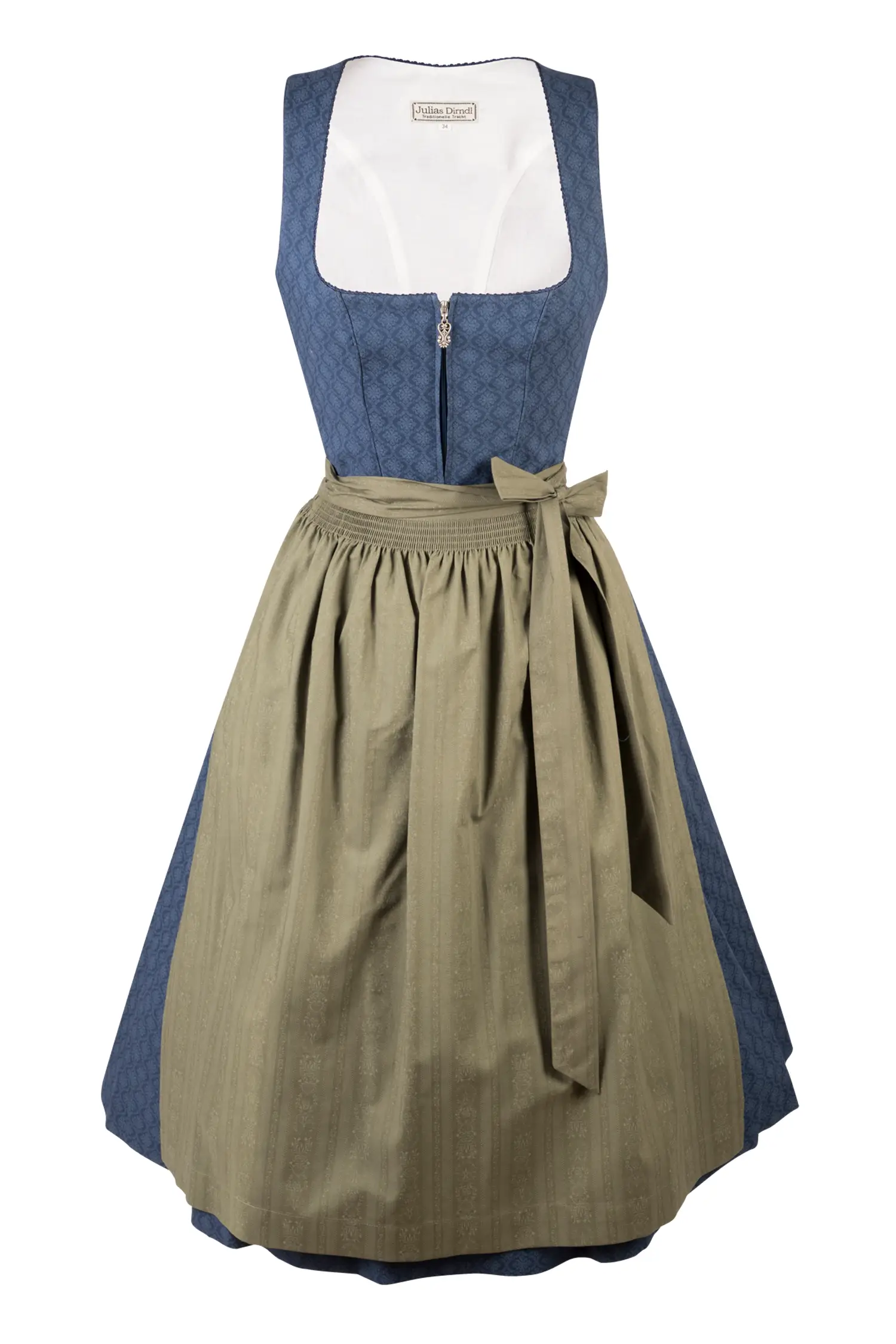 3091-1532-bl8-23-08-2202526 Dirndl Leonie in dunkelblau