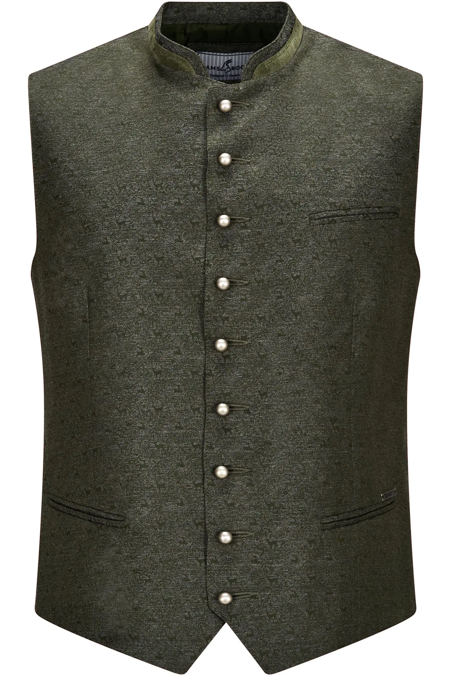 Weste Leopold von Gamsbock in Grün