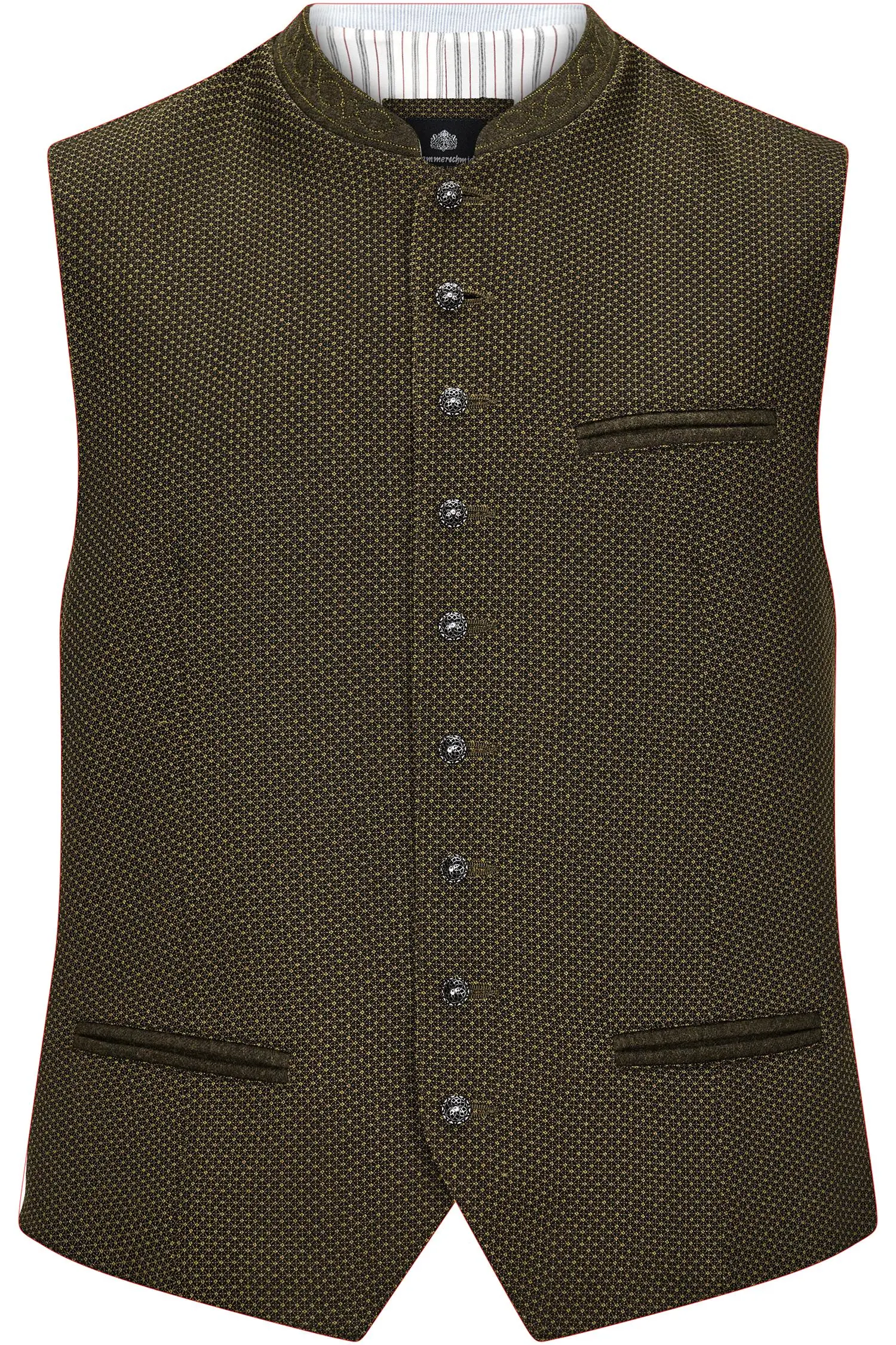 Trachtenweste Mirko von Hammerschmid in Oliv Hammerschmid Weste Mirko in Oliv