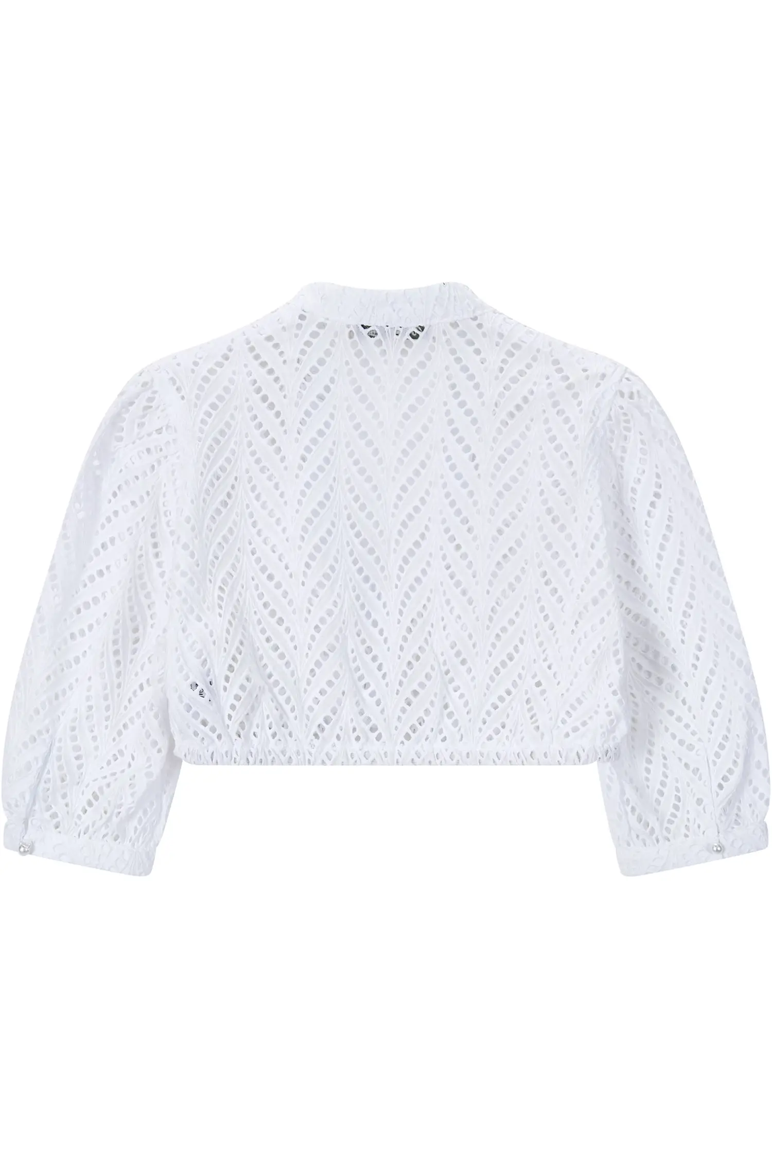 Dirndlbluse Norelin von Madame Marie in Weiß Weiße Dirndlbluse Norelin von Madame Marie