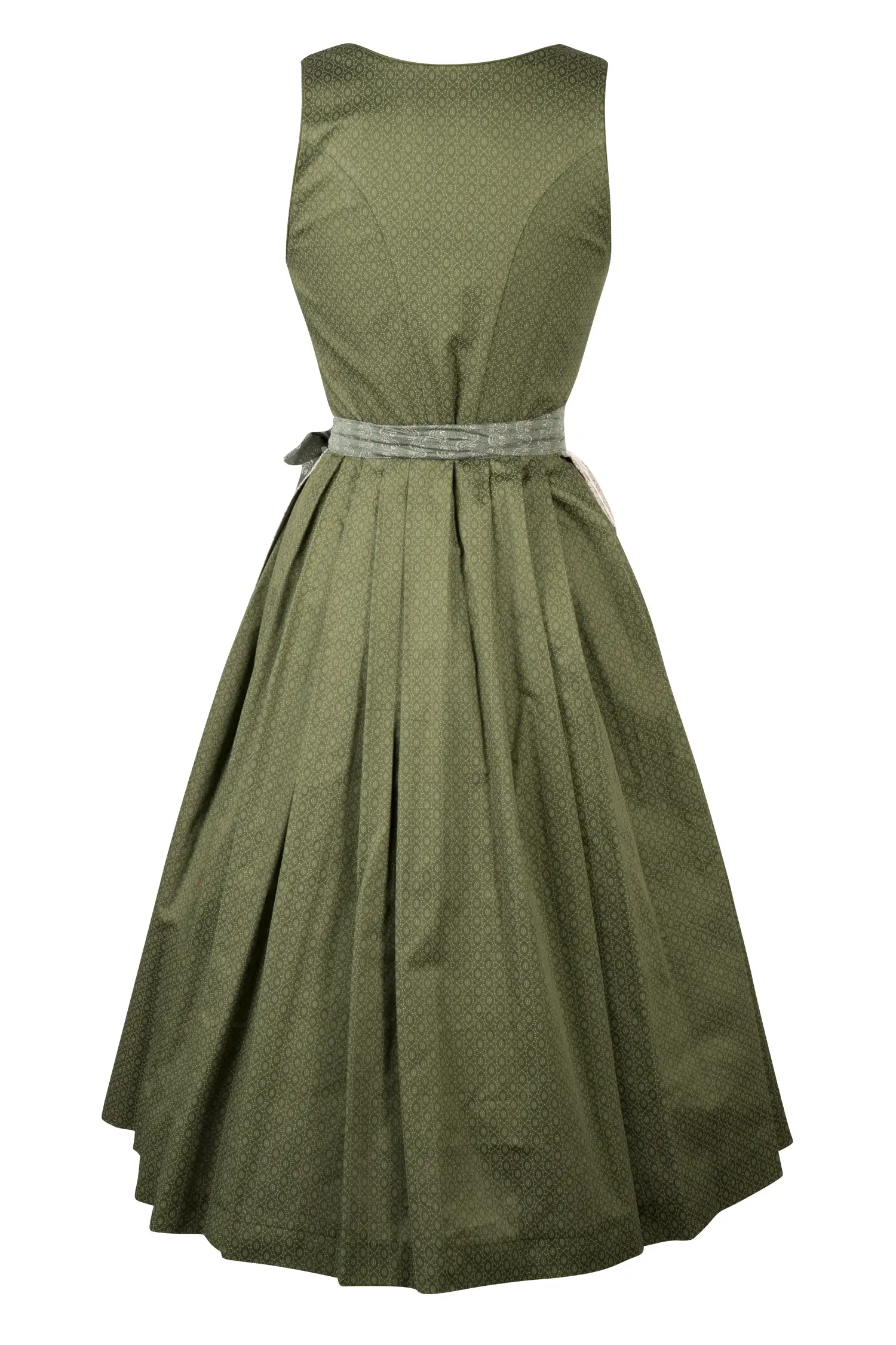 Dirndl Sarah in Grün Rückansicht