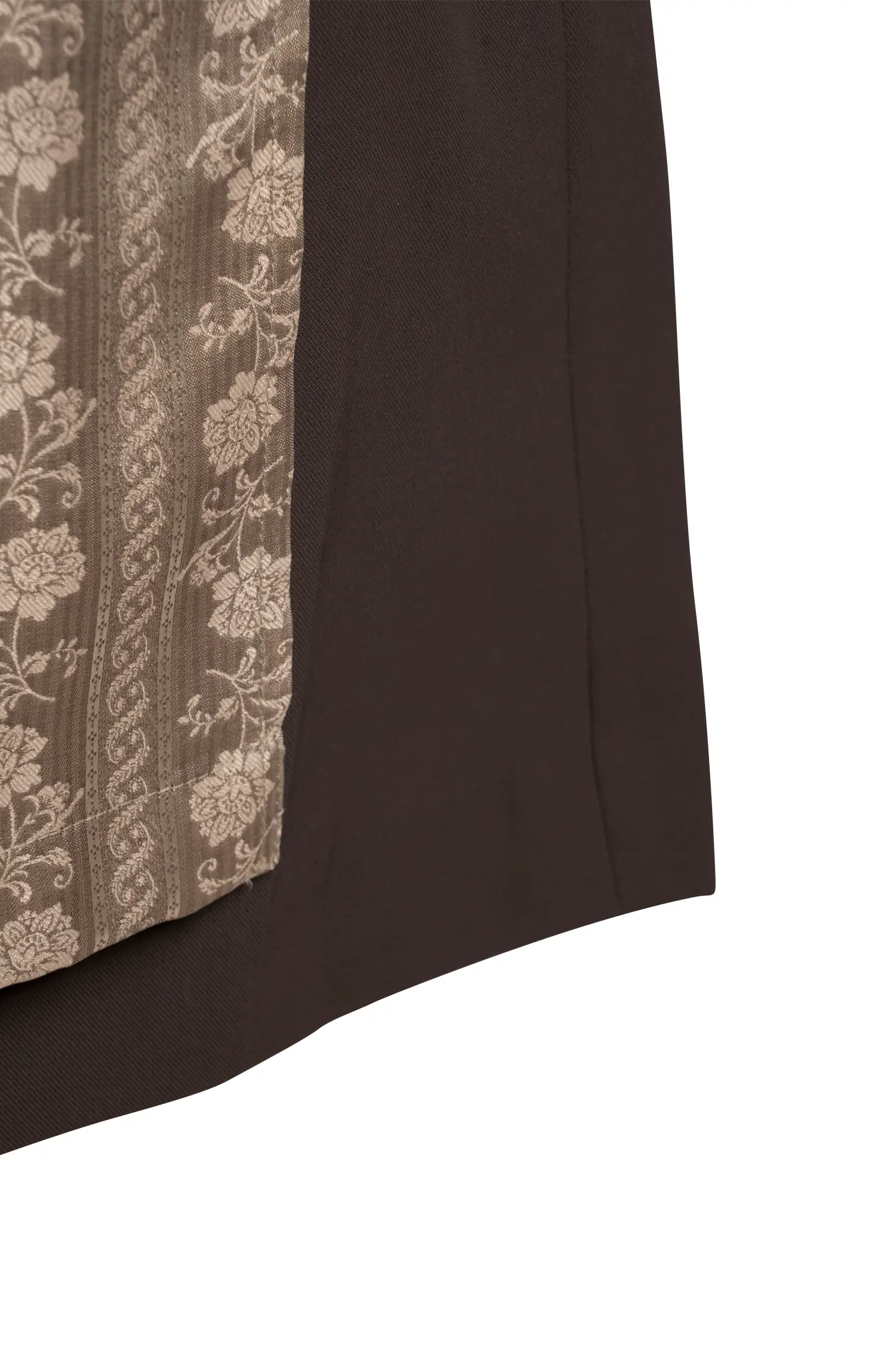 Dirndl Diandra in Grau Detail Rock