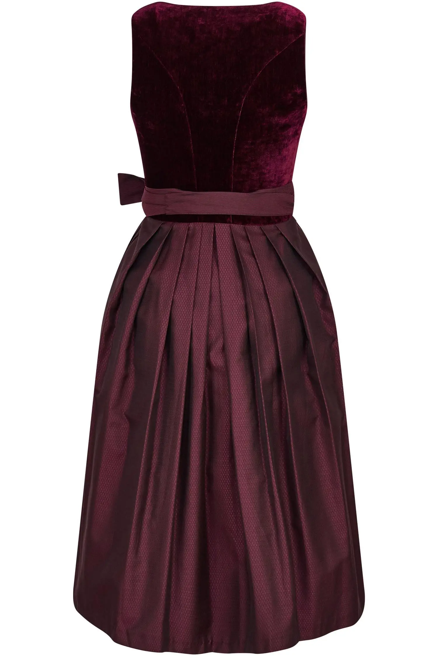 Dirndl Kirchham von MarJo in Dunkelrot