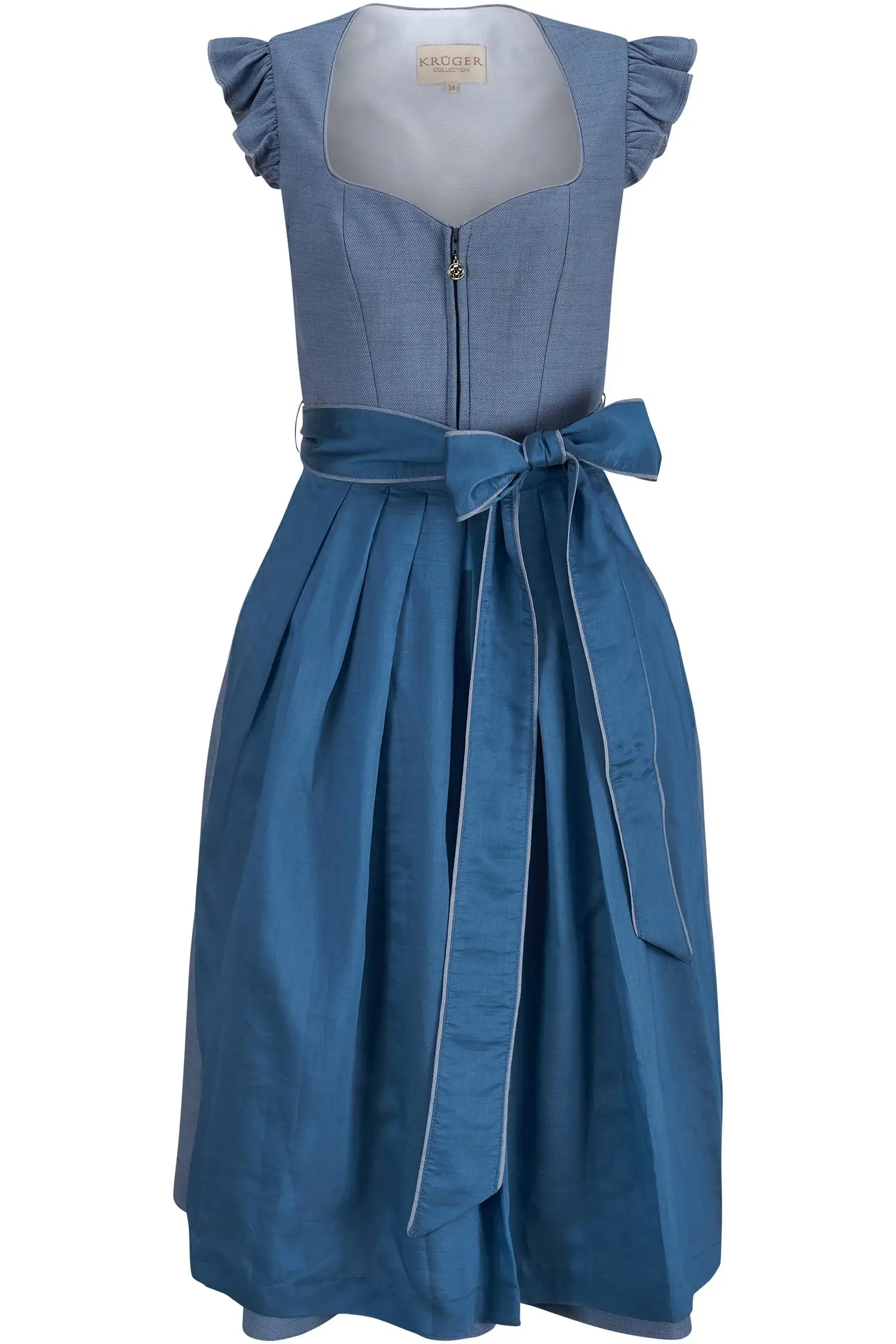Krüger Dirndl Isalyn in Hellblau