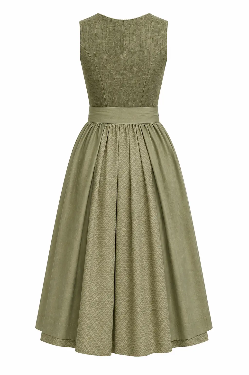 Country Line Dirndl in Oliv