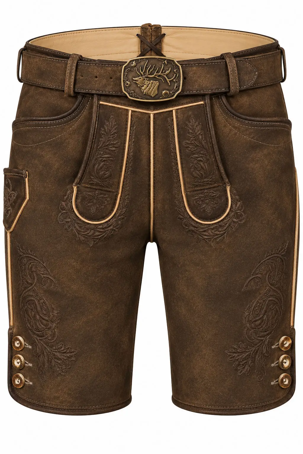 Lederhose Brutus von Spieth & Wensky in Braun Lederhose Brutus von Spieth & Wensky in Braun