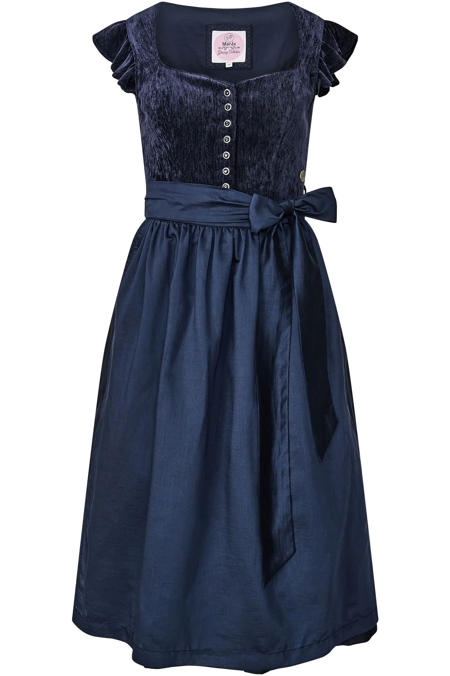 Dirndl Hochwinkel von MarJo in Blau Dirndl Hochwinkel von MarJo in Blau