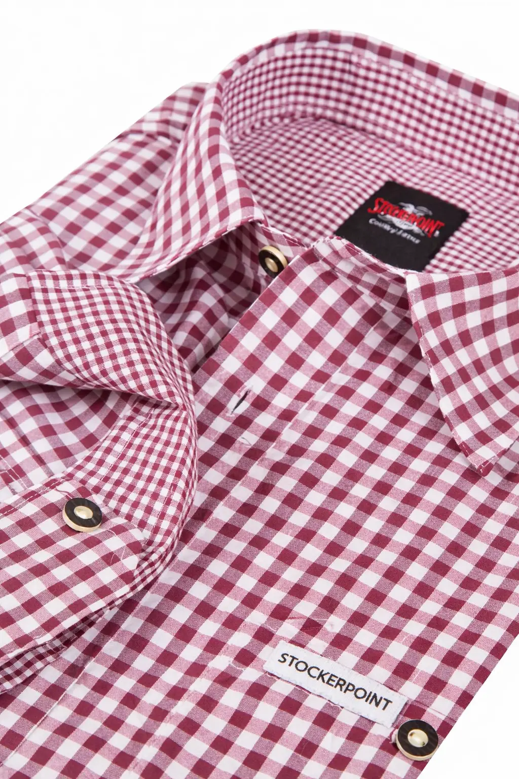 Stockerpoint Hemd Campos in Rot 