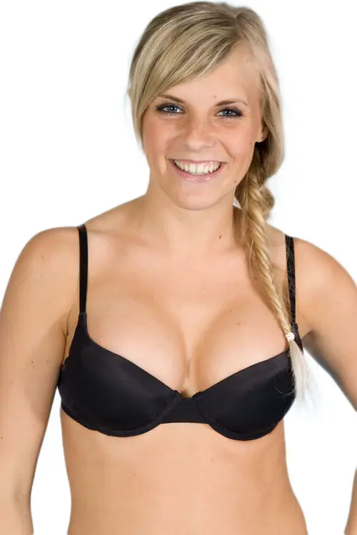Dirndl Bh in schwarz als Push-up Bh für das Dirndl Dekolleté