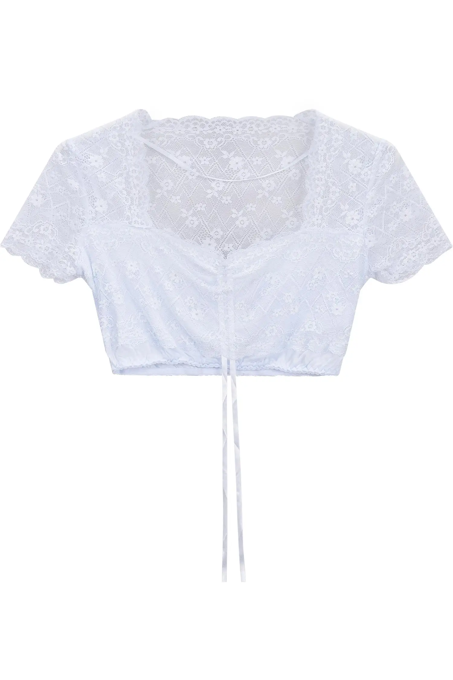 Sarah Dirndlbluse in Weiß von My Choice 