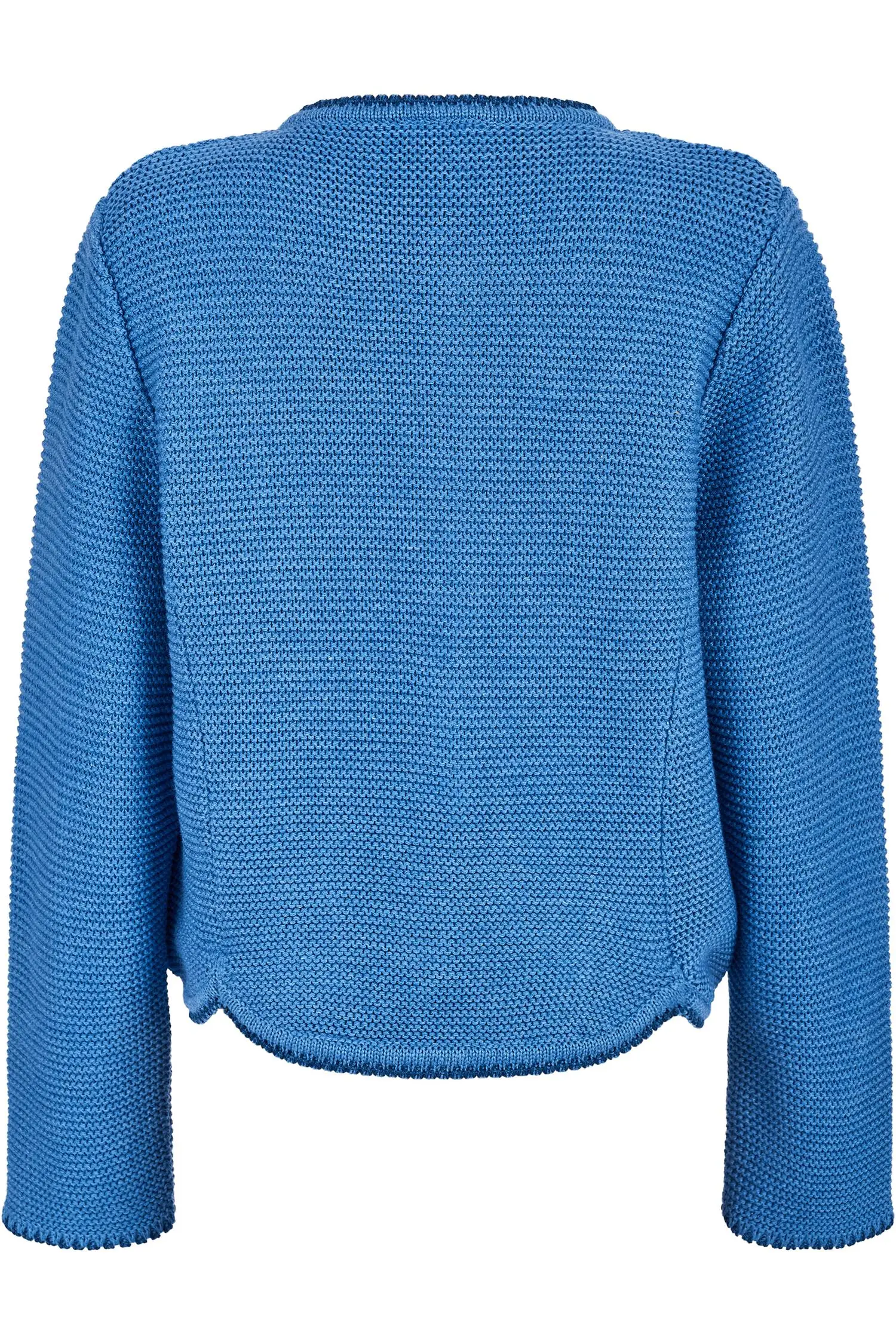 Isar Kinder Strickjacke in Jeansblau