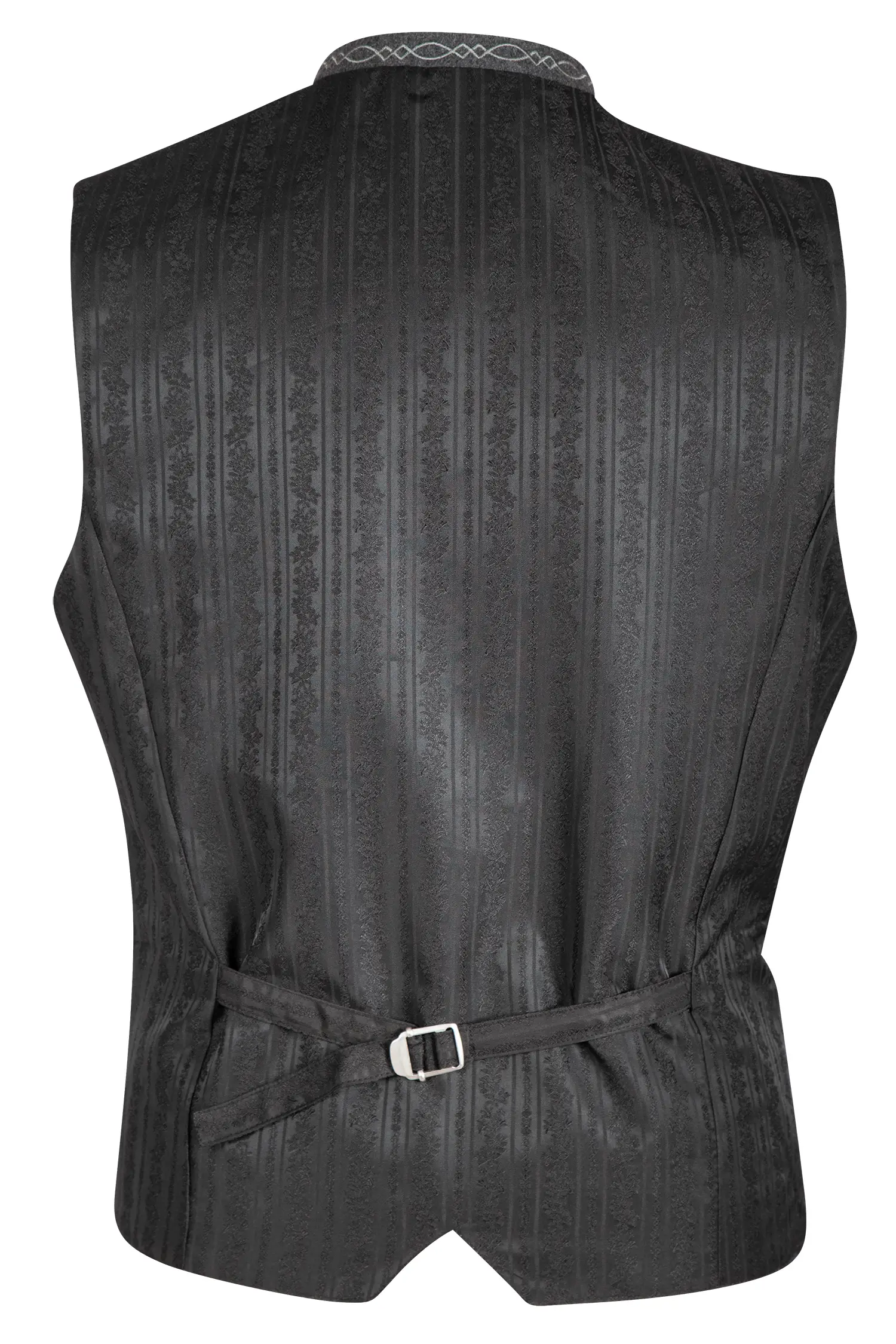 Trachtenweste Lorenzo in tanne - Rückansicht