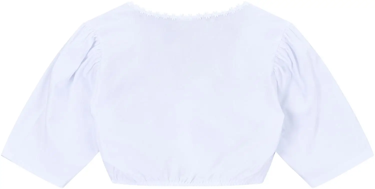 Dirndlbluse Marlene von Nina von C. in Weiß Nina von C. Dirndlbluse Marlene in Weiß
