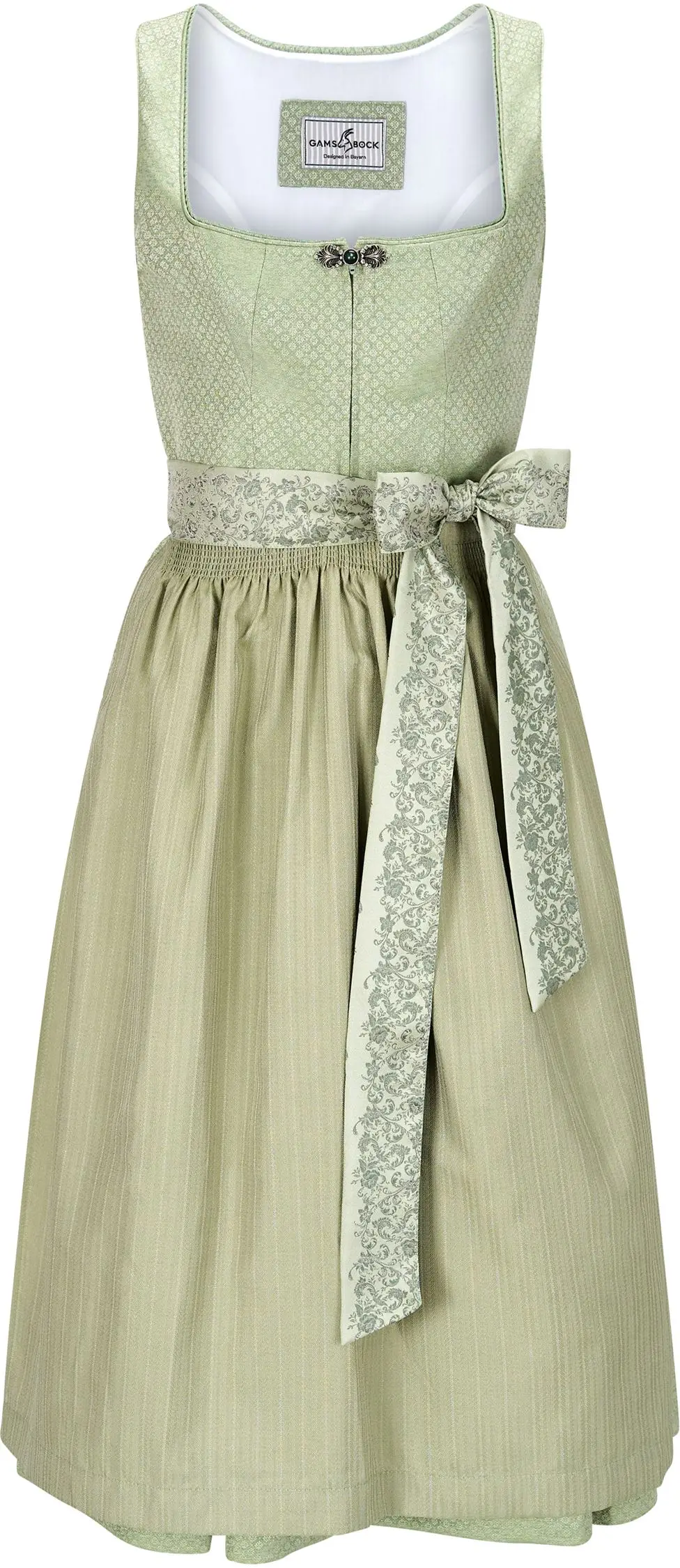 Dirndl Bärbel von Gamsbock in Salbei