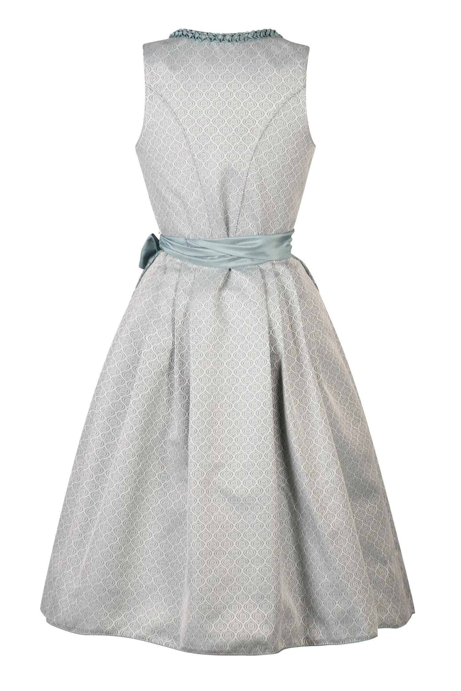Dirndl von Gamsbock in Mint Rückansicht