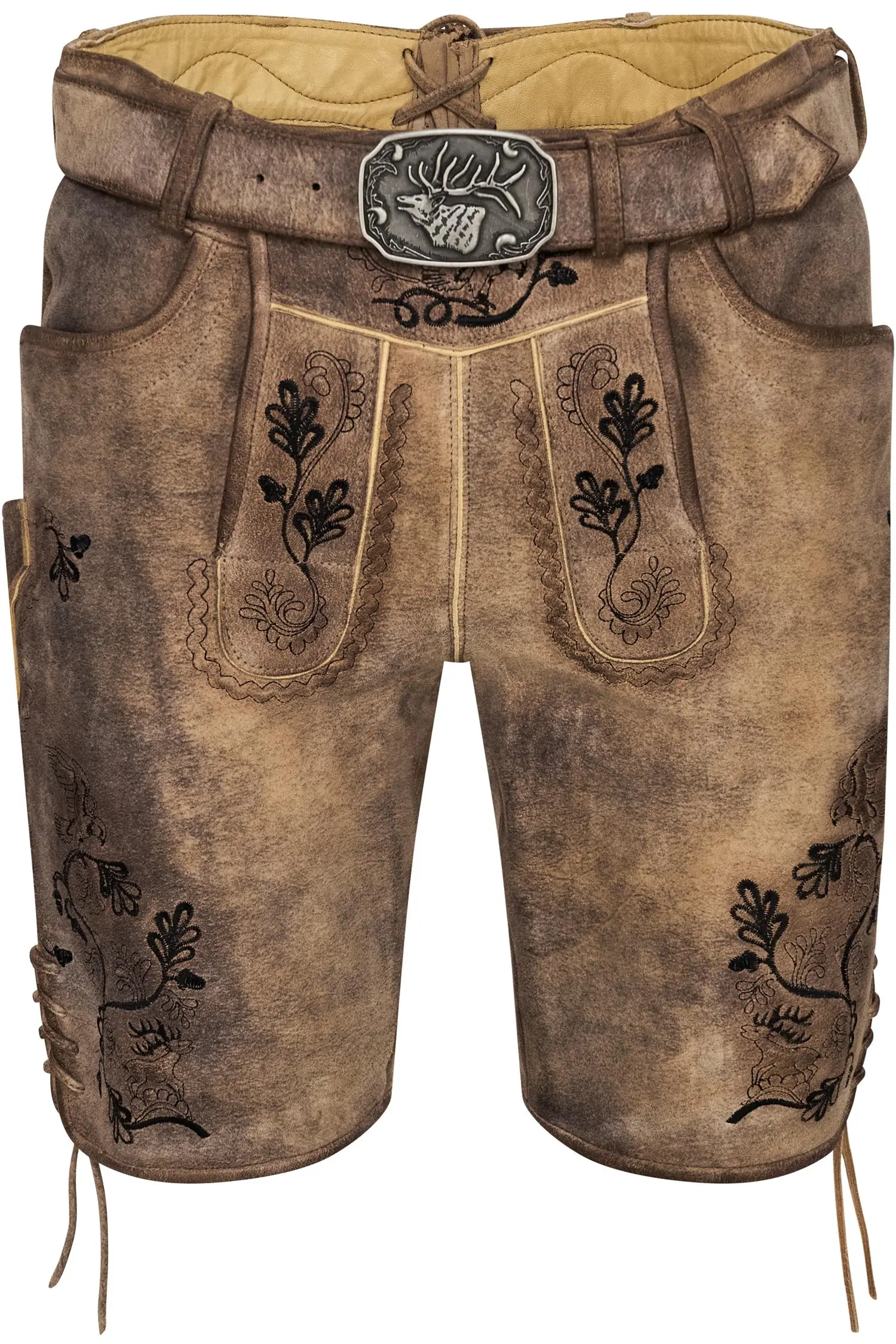 Lederhose Archibald von Spieth & Wensky in Braun