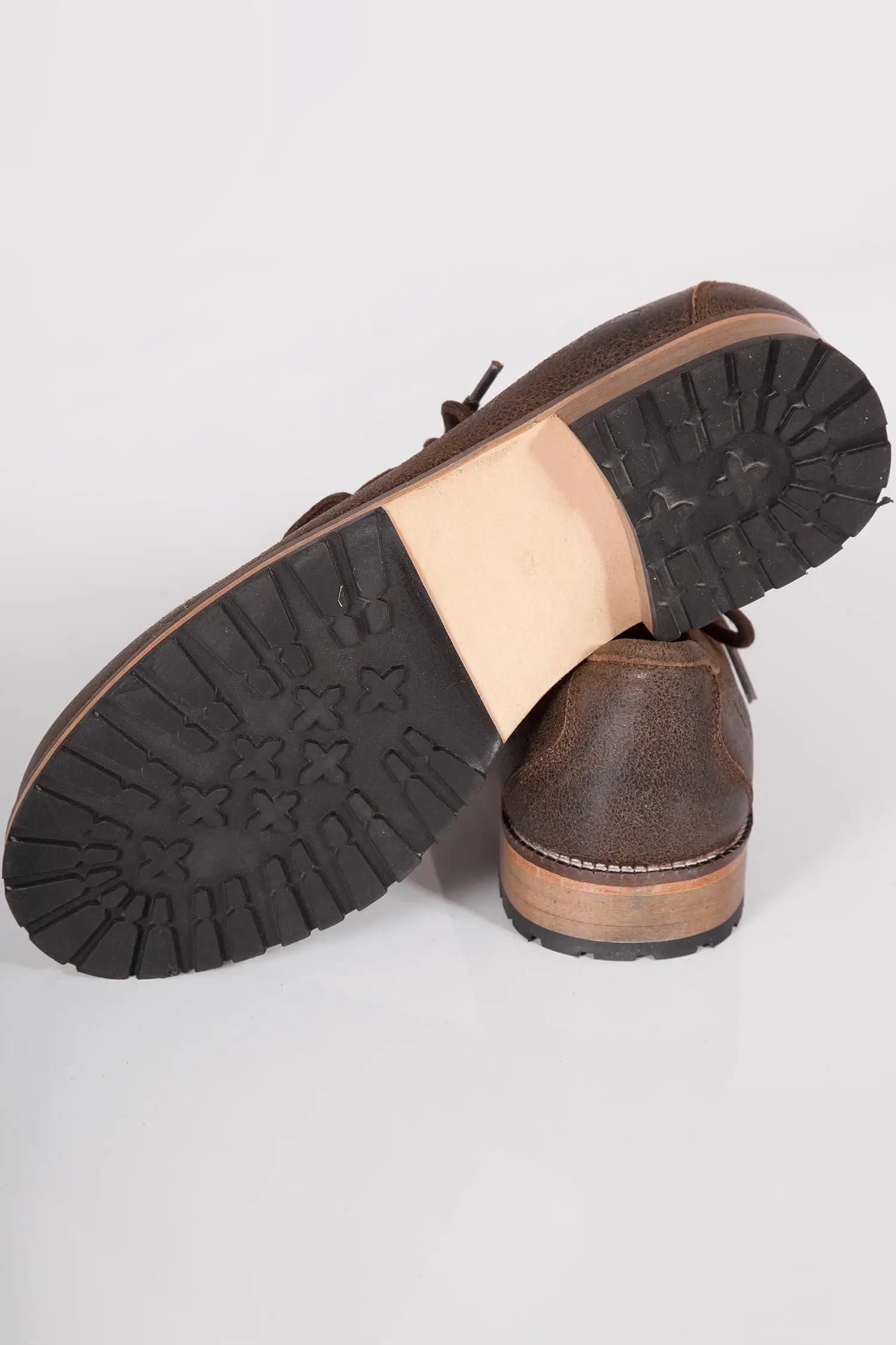 Trachtenschuhe Haferlschuh Murphy in braun Sohle