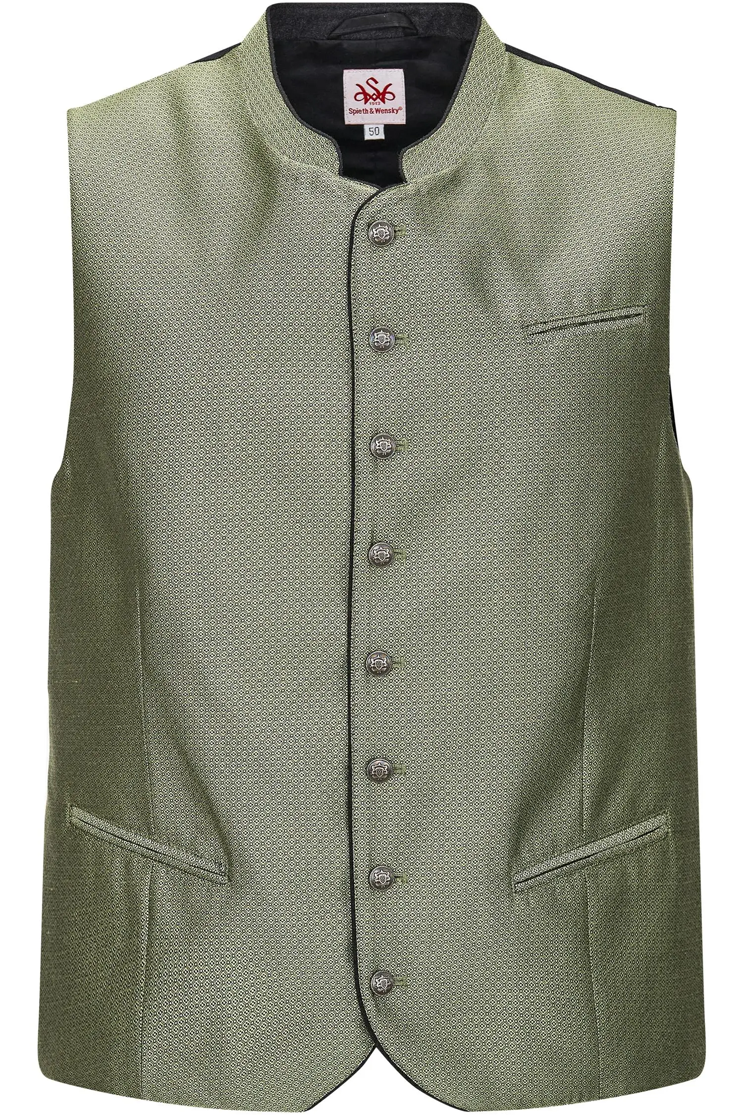 Trachtenweste Hadrian von Spieth & Wensky in Grün