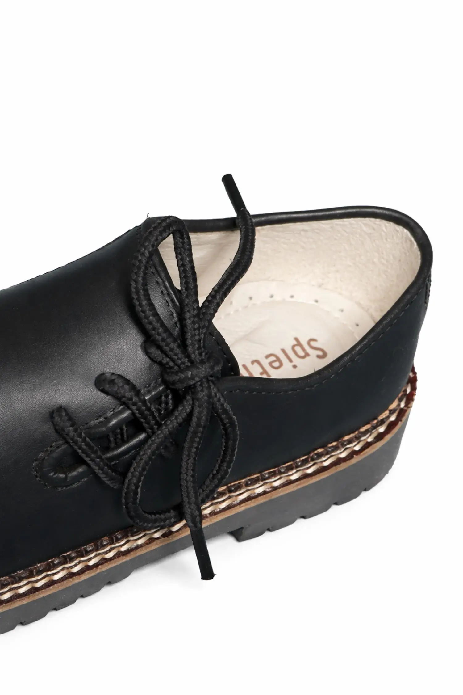 Schwarzer Kinder Trachtenschuh von Spieth & Wensky