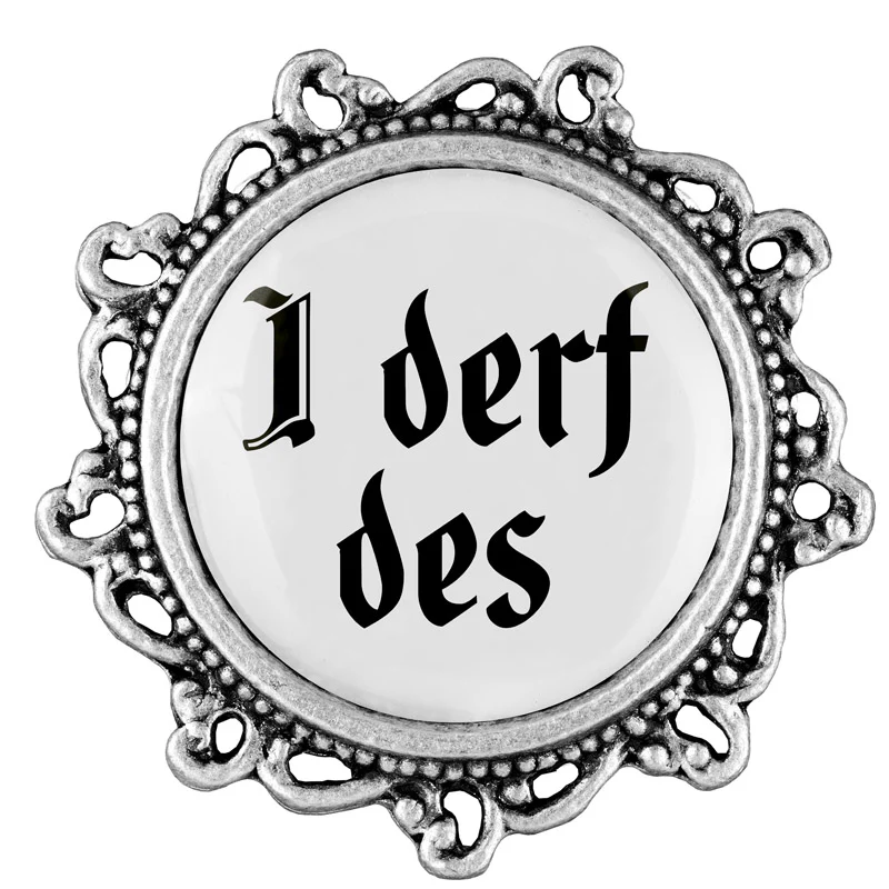 Anstecker von Gaudiknopf "I derf des" Gaudiknopf I derf des
