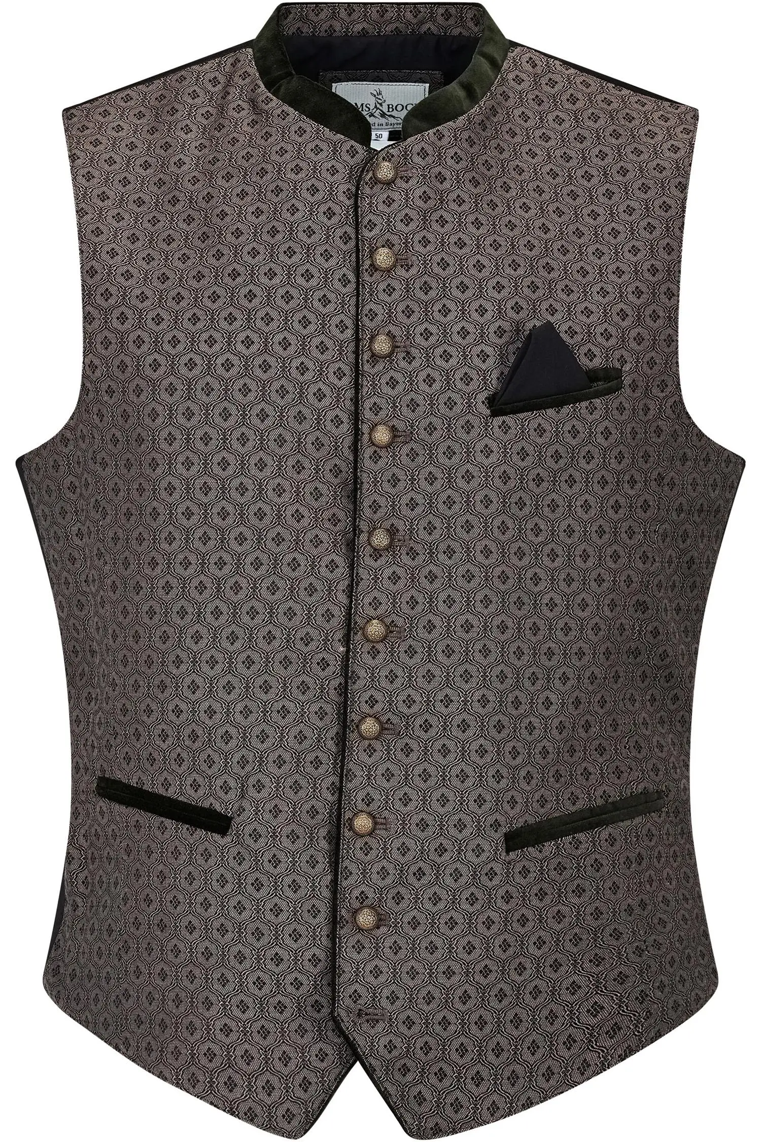 Gamsbock Weste Corelli in braun