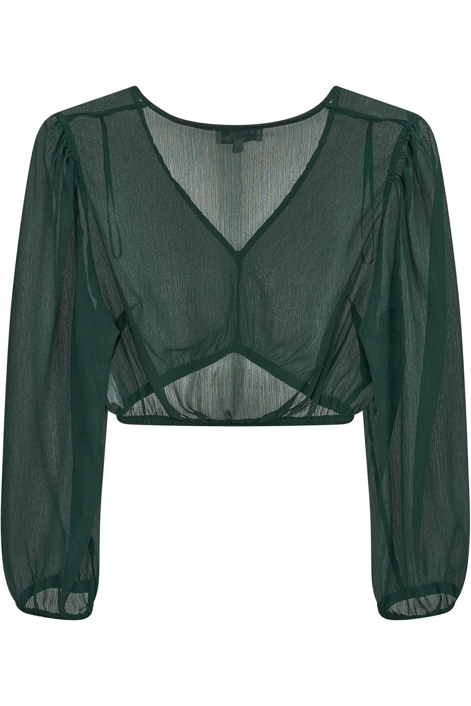 Dirndlbluse Saldenburg in Flaschengrün von MarJo