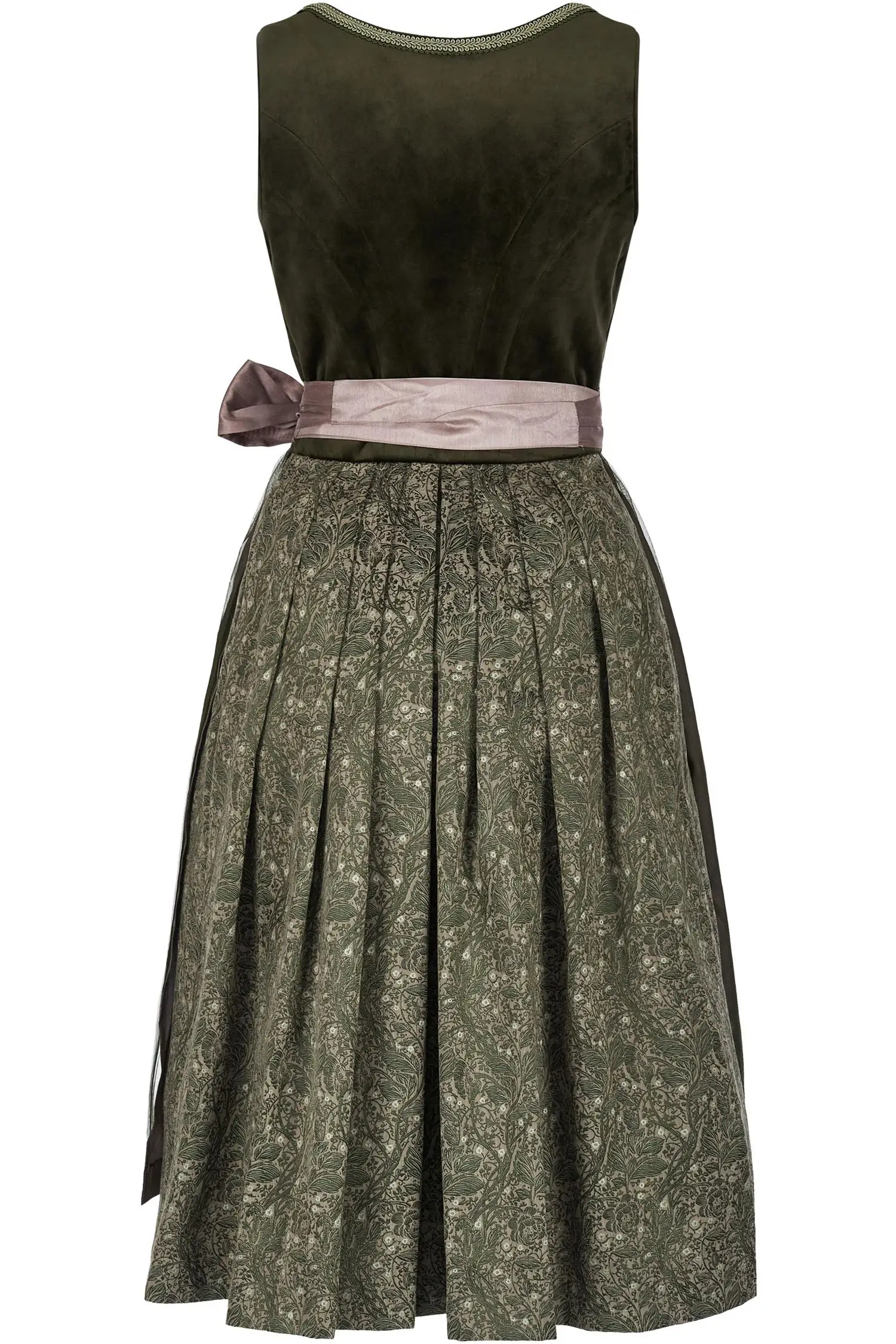 Dunkelgrünes Krüger Dirndl Farine