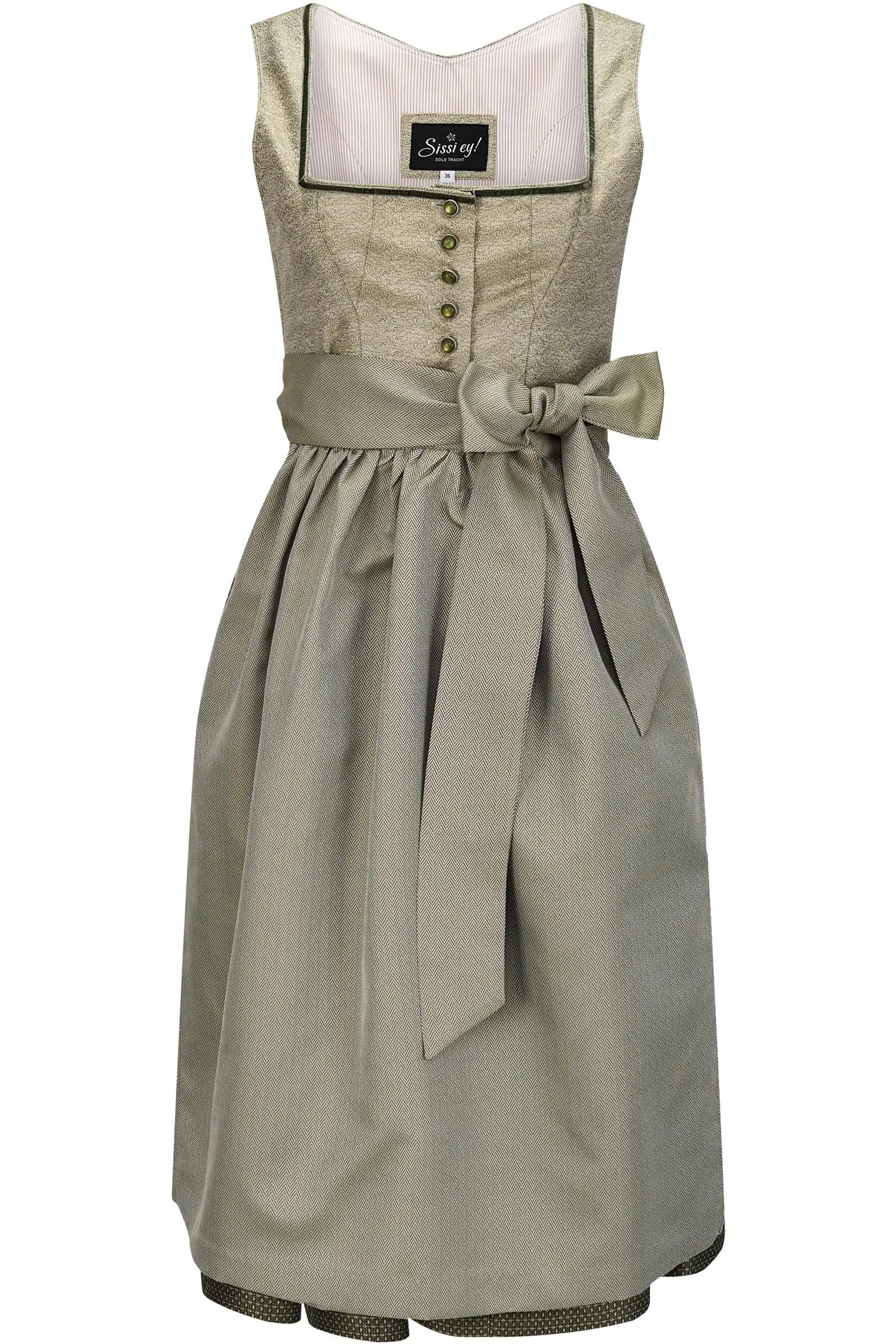 Sissi ey! Dirndl in Salbei