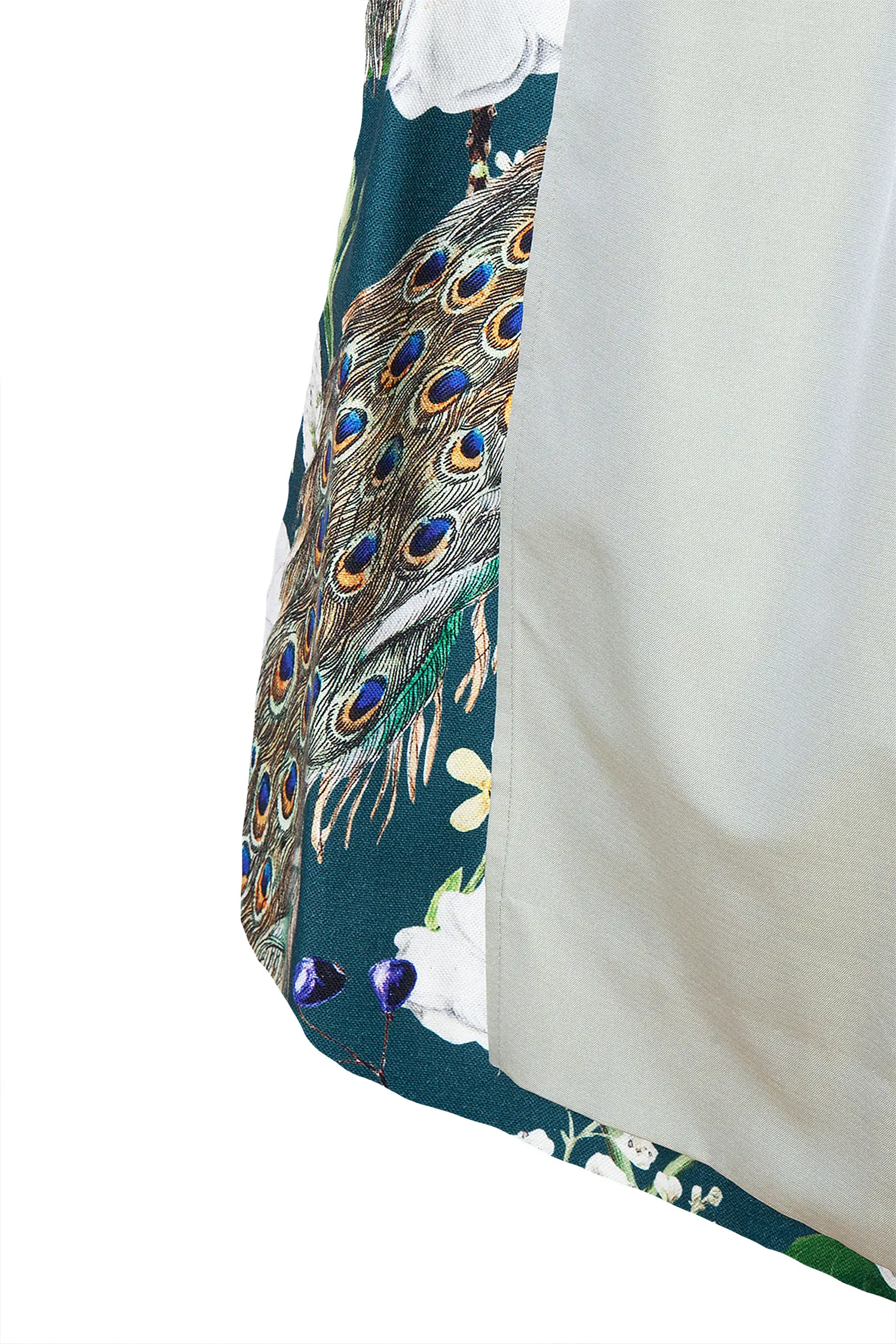 Sportalm Dirndl im farbenprächtigen Design - Detail Rock