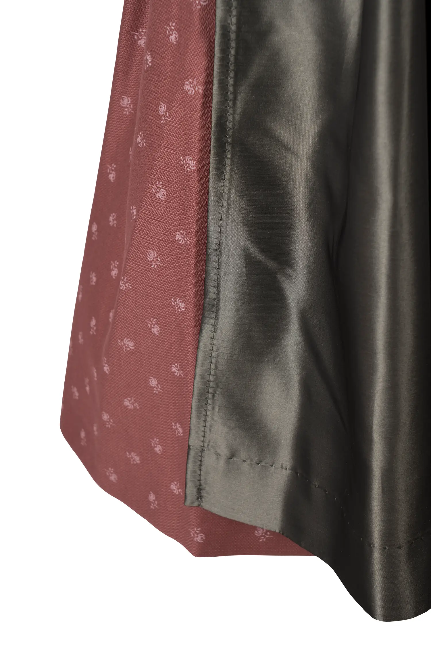 Hammerschmid Dirndl Pillersee in rosa / tanne - Detail Rock
