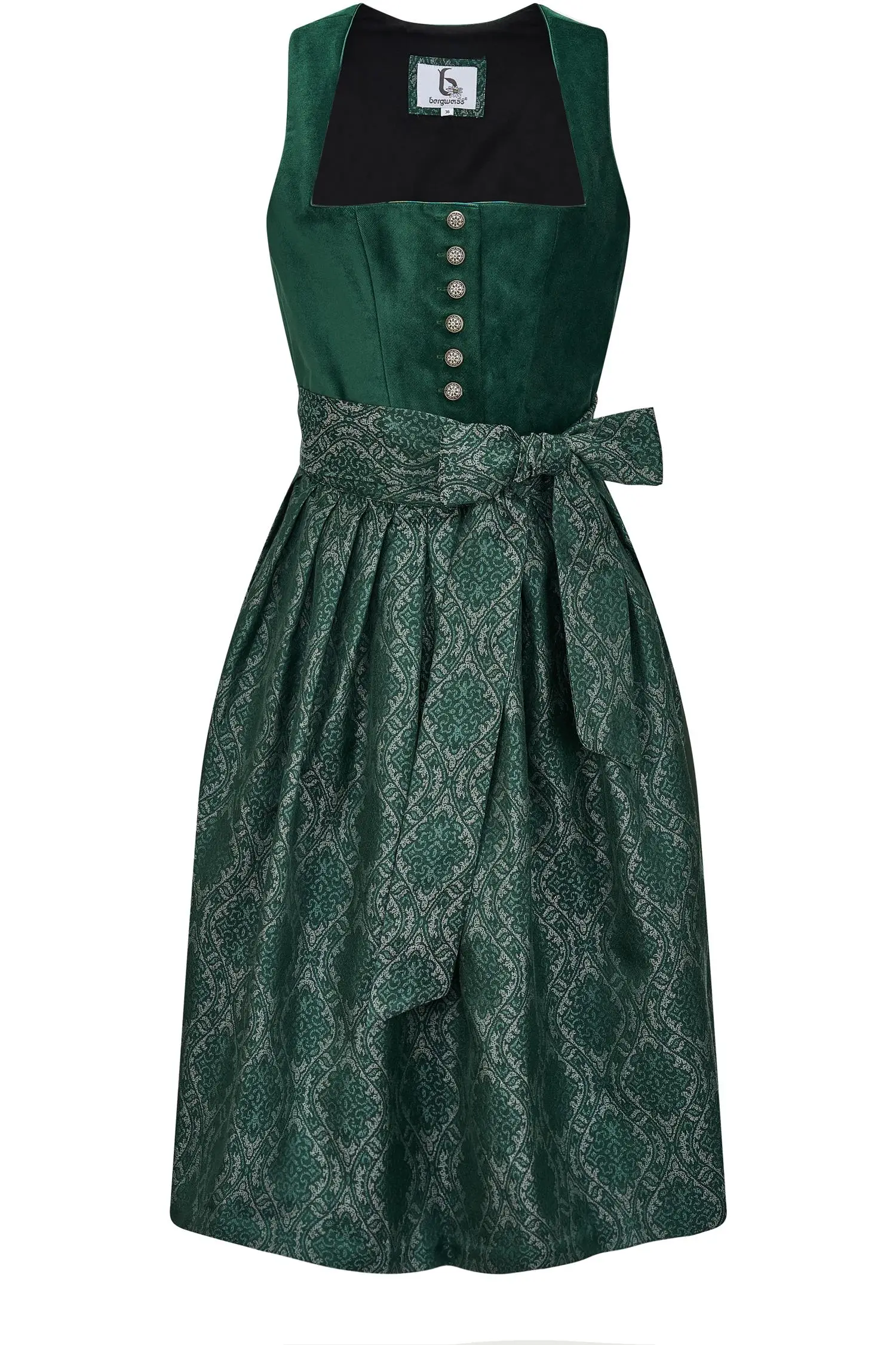 Berweiss Dirndl in Tanne