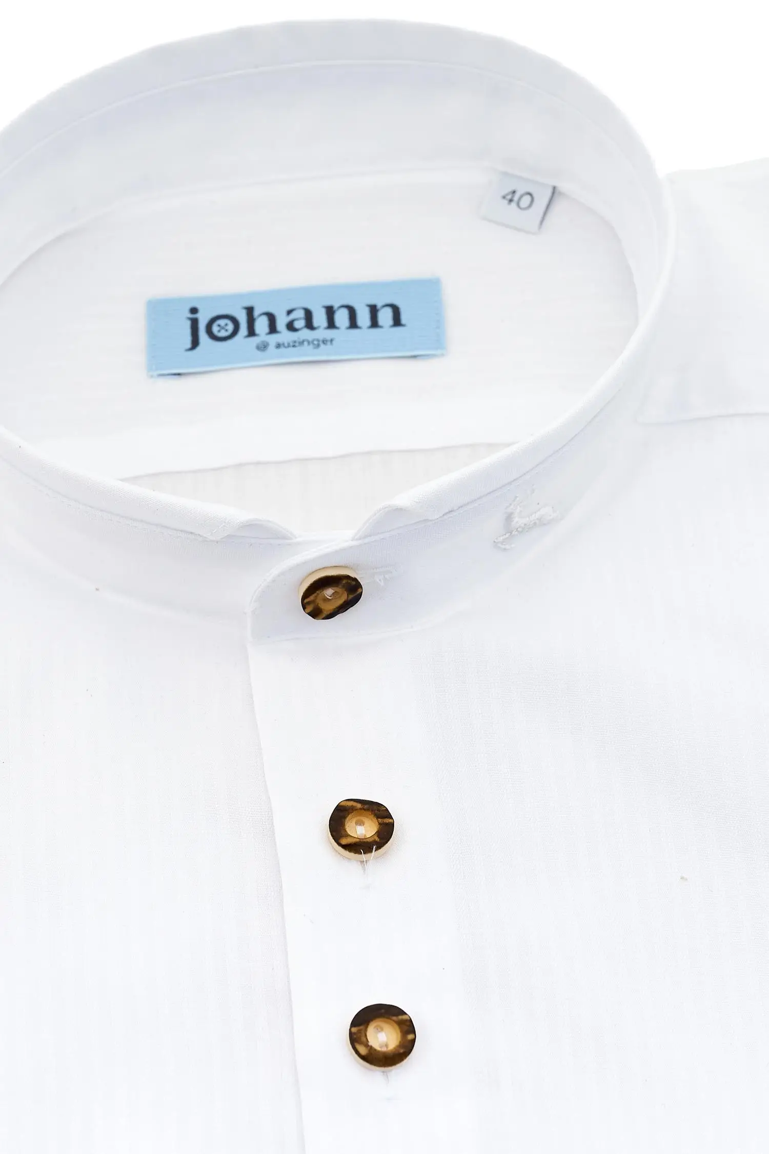 Elegantes Hemd in Weiß von Johann