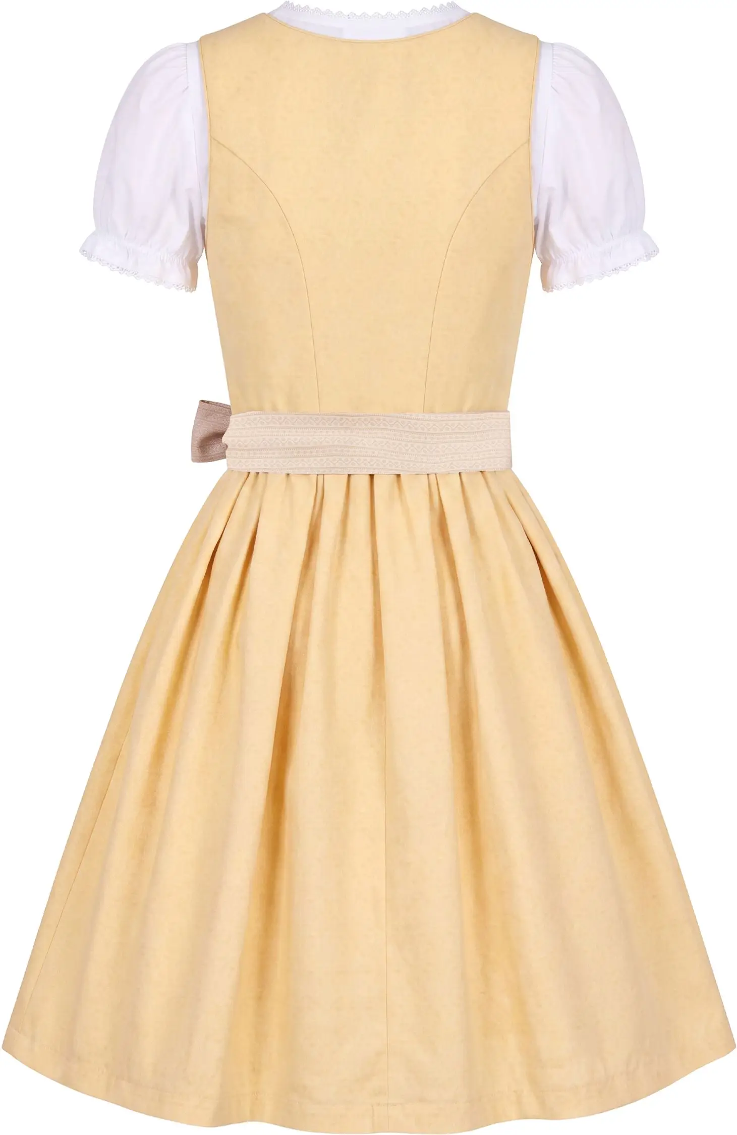 Gelbes Kinderdirndl von Deiser
