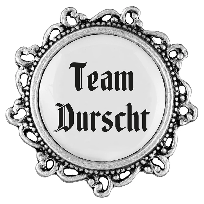 Anstecker "Team Durscht" von Gaudiknopf Gaudiknopf Team Durscht