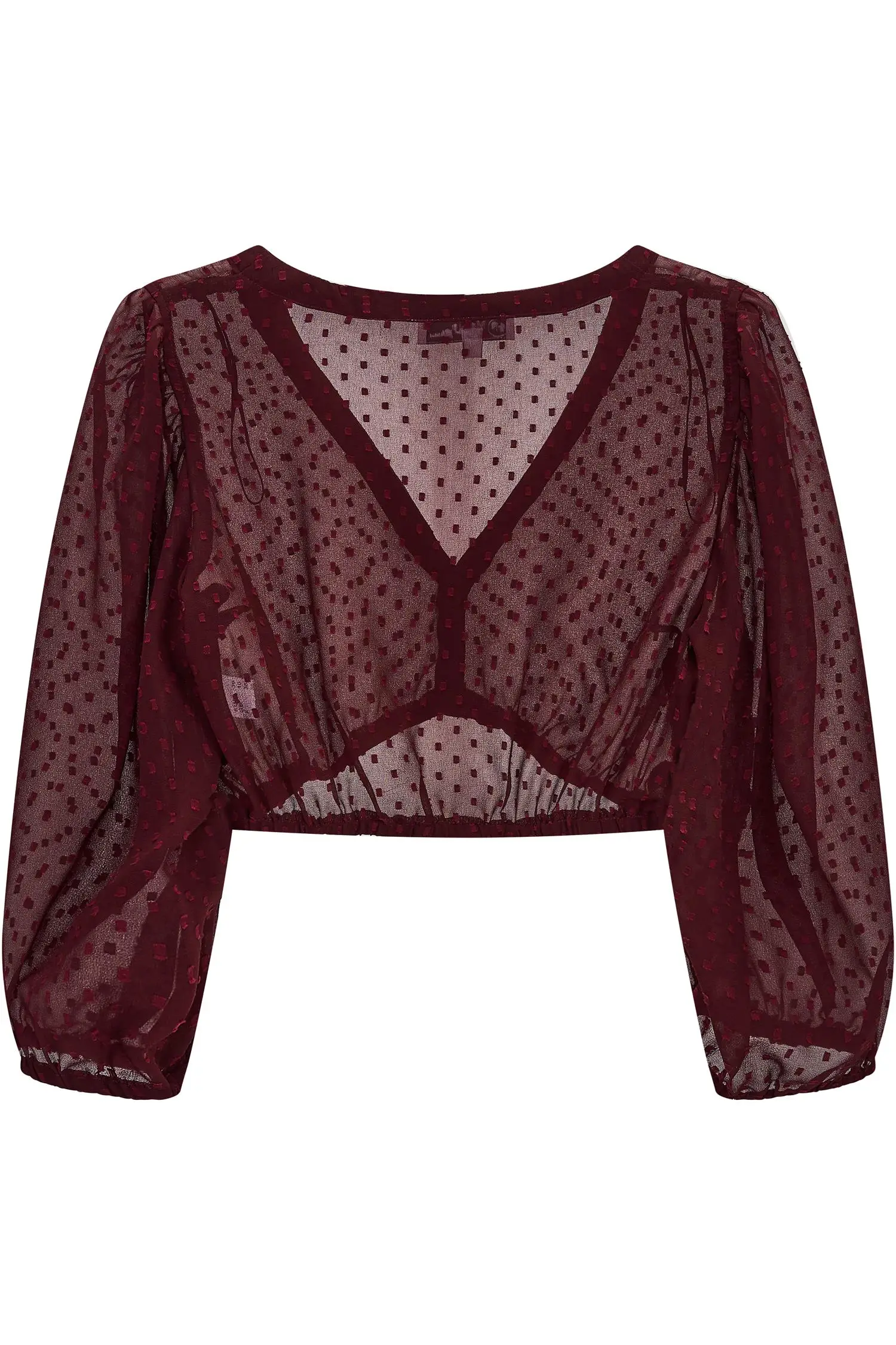 Dirndlbluse Ahorntal von MarJo in Rot