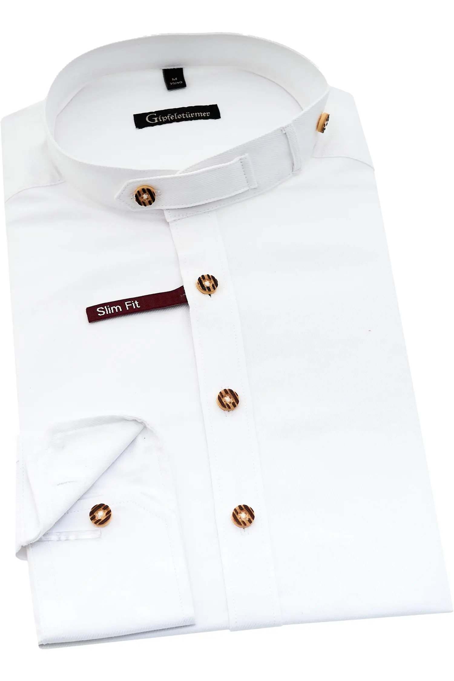 Herrenhemd von Gipfelstürmer in Weiß Gipfelstürmer Hemd in Weiß