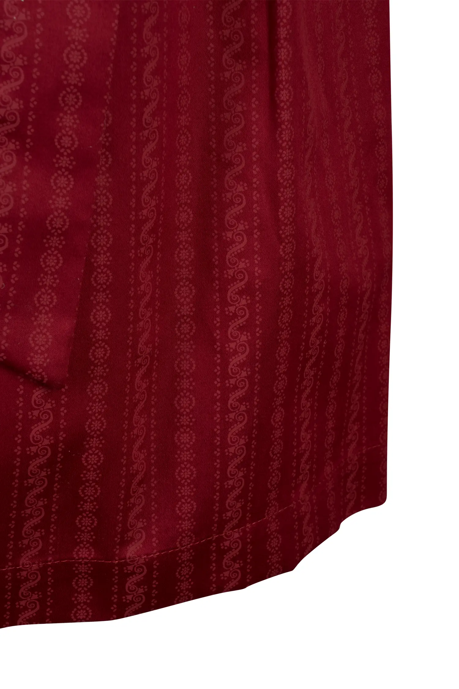 Dirndlschürze in rot 70 cm - Detail