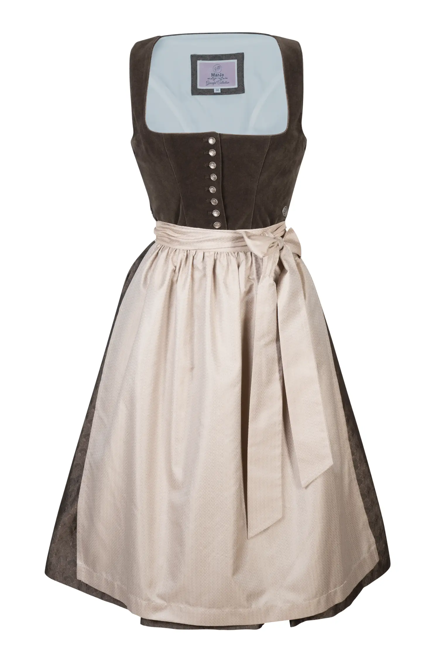 Dirndl Marlene in schokobraun