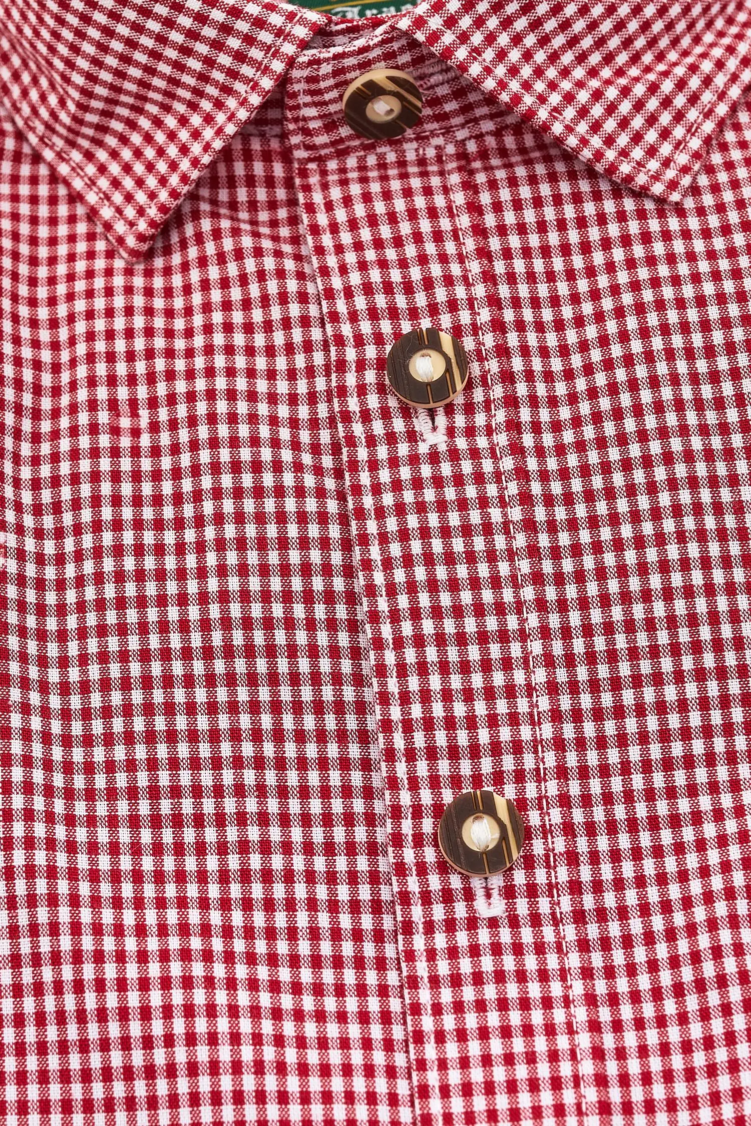 Rot/Weiß kariertes Kinderhemd von OS Trachten