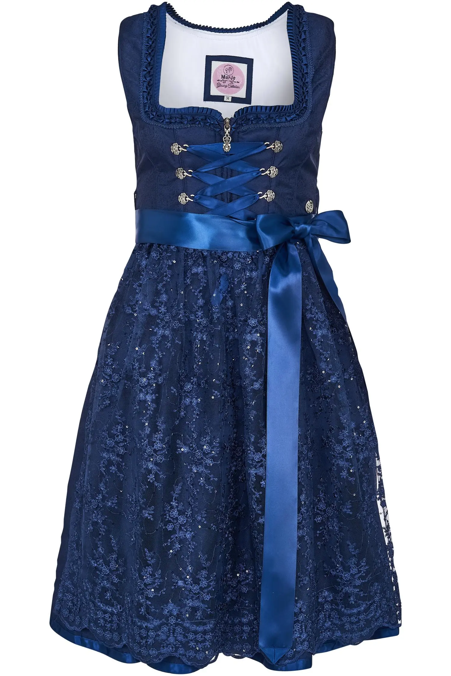 Marjo Dirndl Himmelkron in Dunkelblau