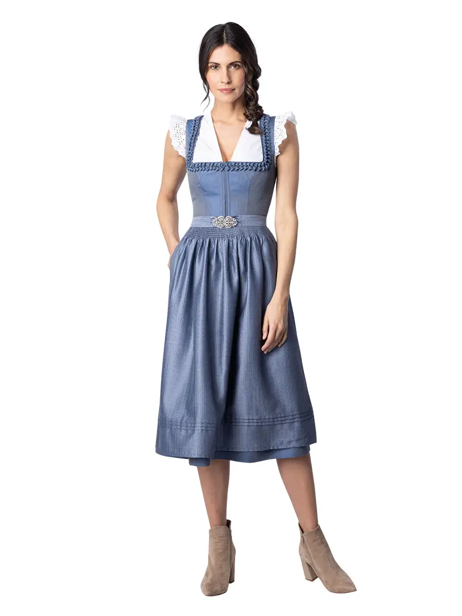 Blaues Dirndl MarJo