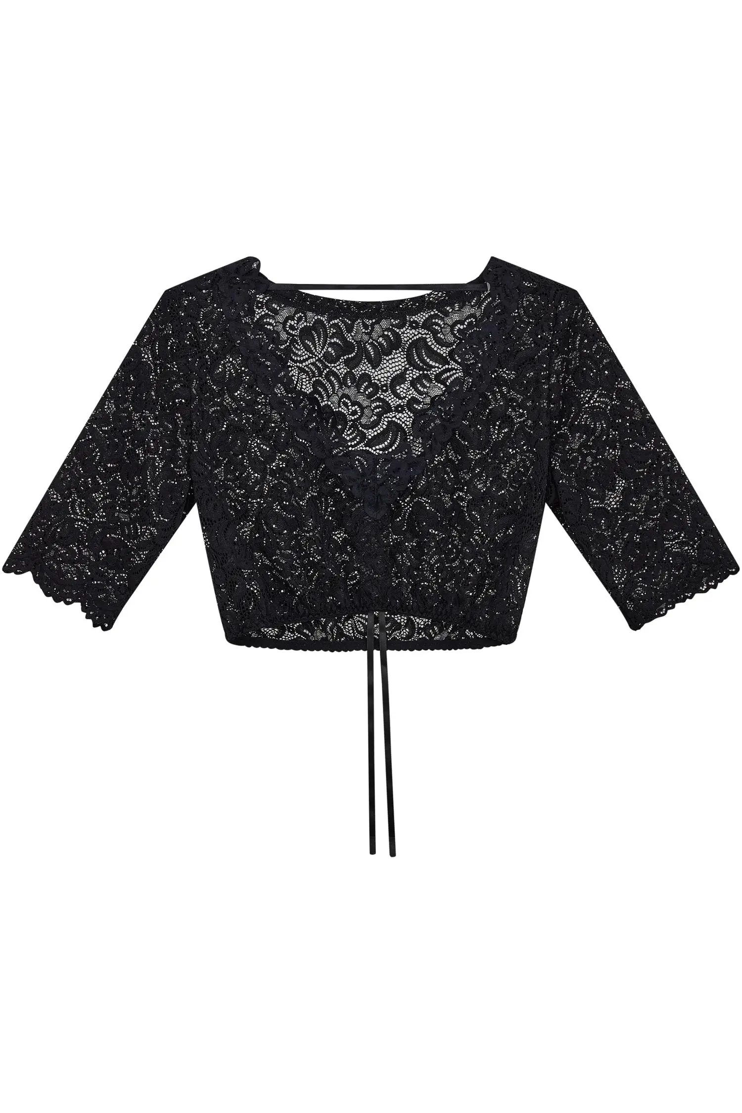 My Choice Dirndlbluse Helene in Schwarz