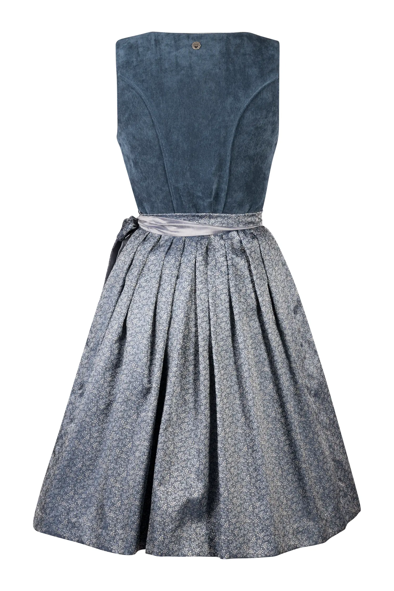 Dirndl von Spieth und Wensky in Blau Rückansicht