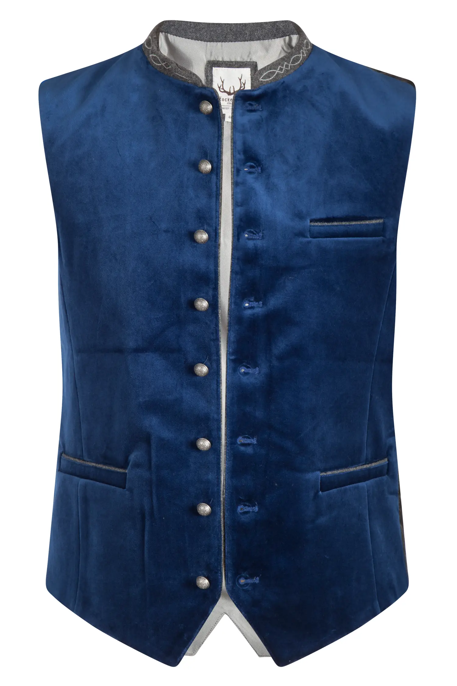 Stockerpoint Herren Trachtenweste Lorenzo I Größen 46-64 I Traditionelle & hochwertige Weste mit verstellbarem Riegel I Perfekt für Trachten & Festlichkeiten