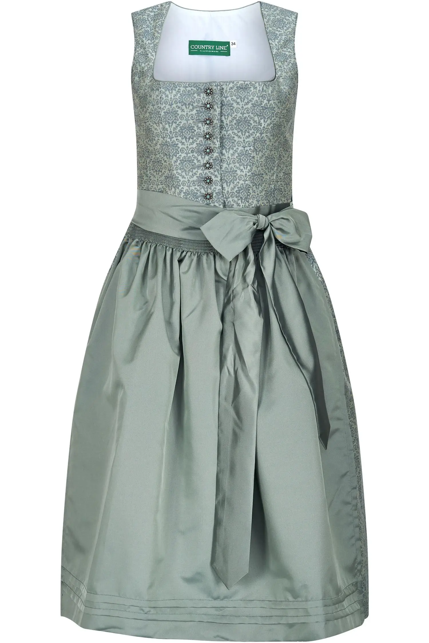 Country Line Dirndl Jade in grün