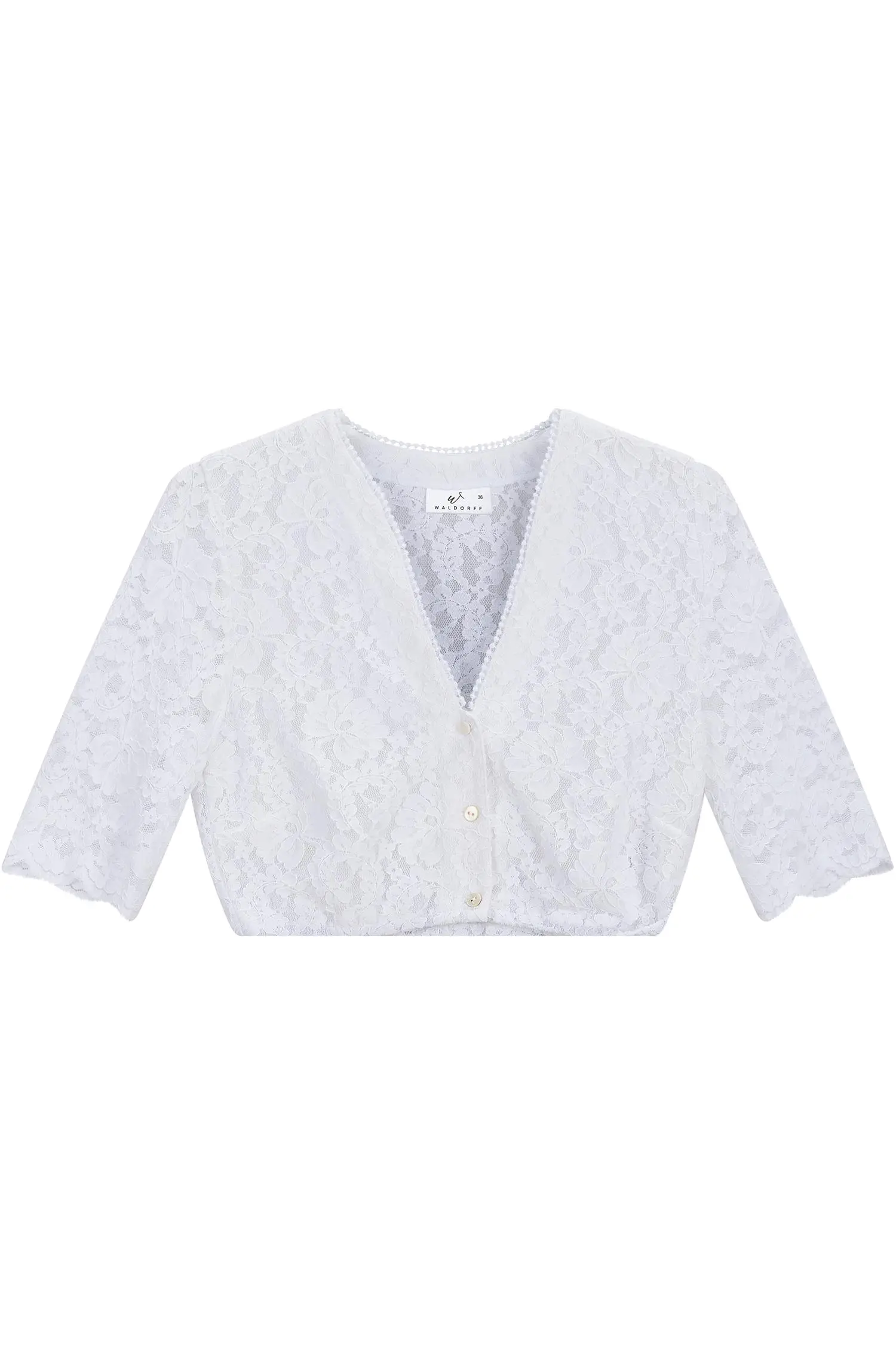 Dirndlbluse Andrea von Waldorff in Weiß Dirndlbluse Andrea von Waldorff in Weiß