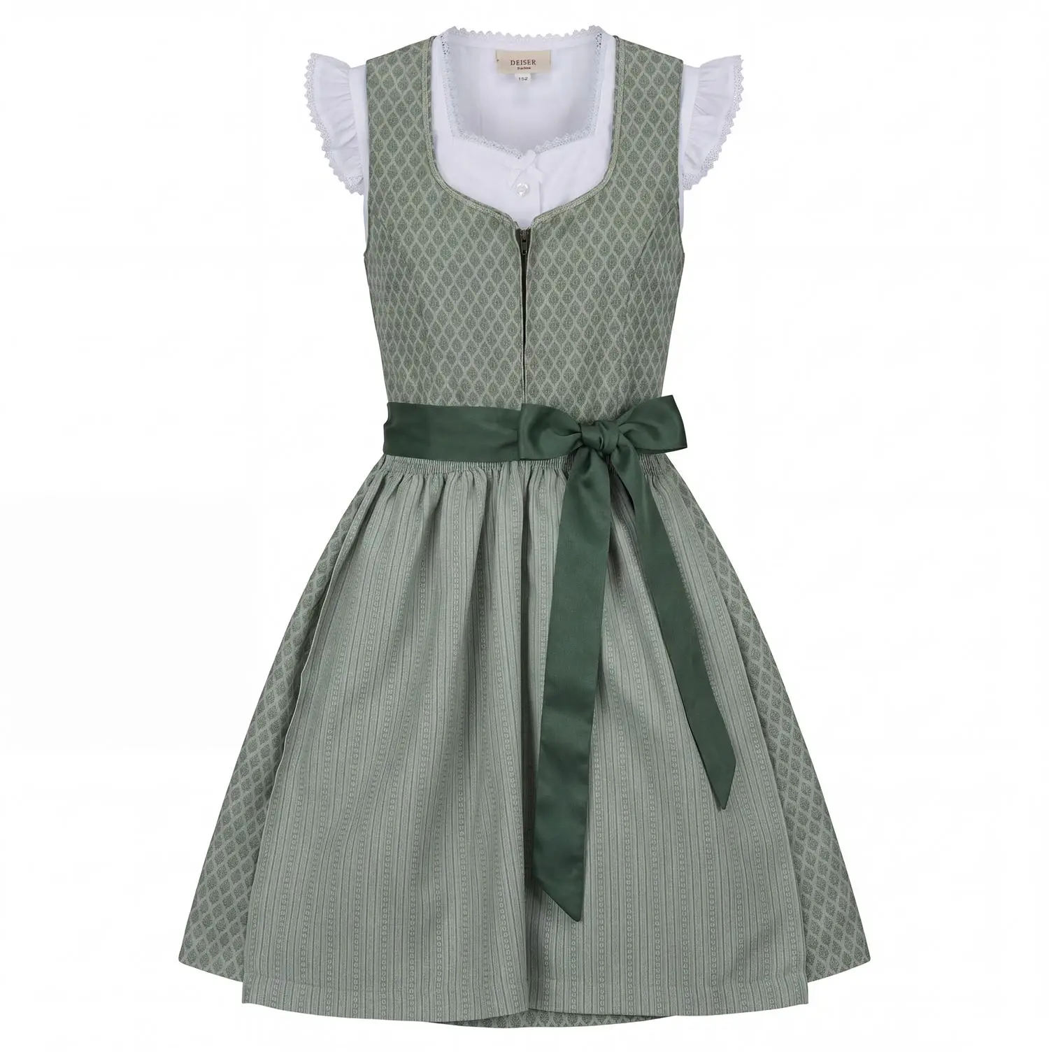 Kinderdirndl von Deiser in Grün Deiser Kinderdirndl in Grün