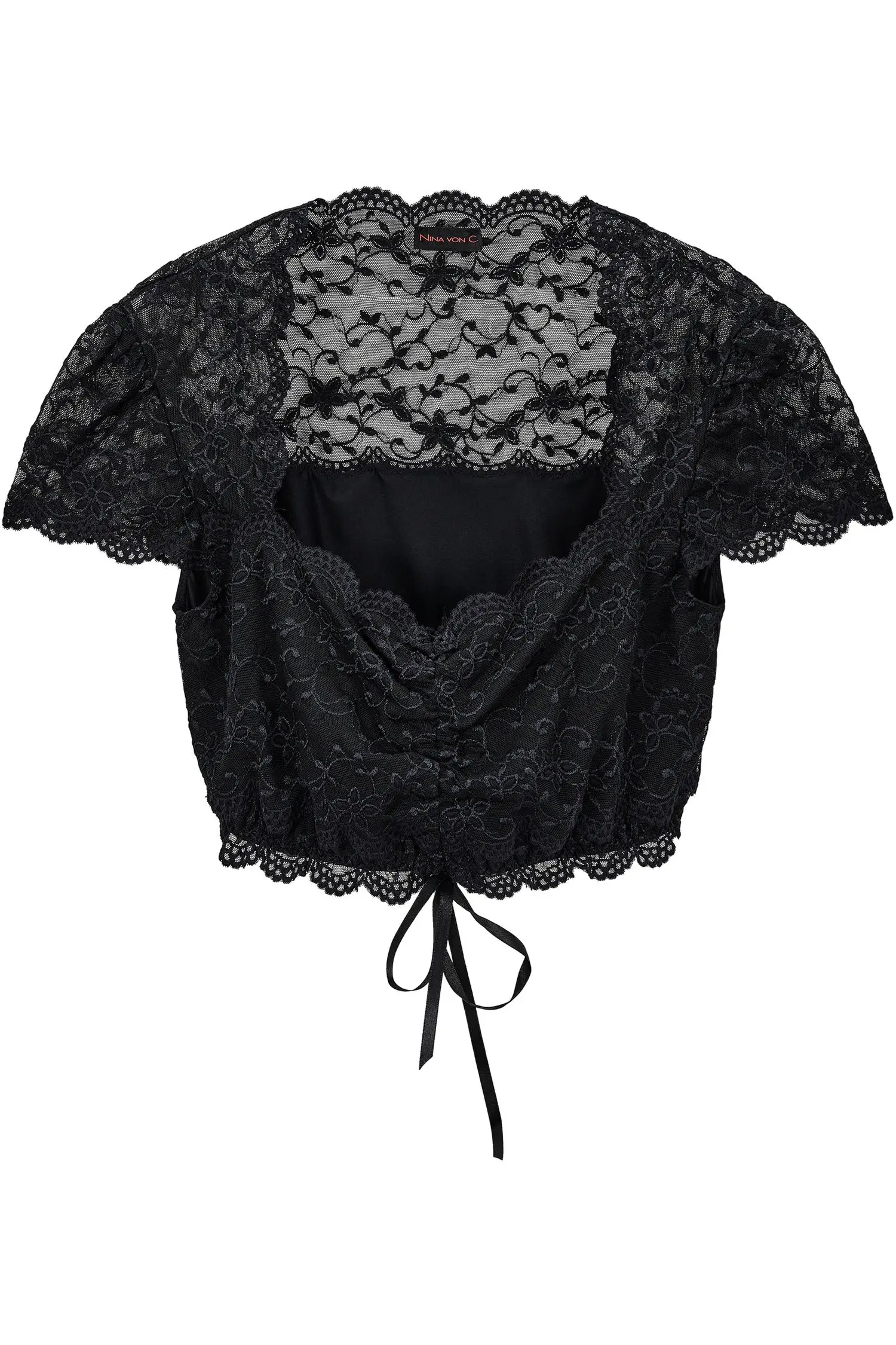 Nina von C Bluse in Schwarz